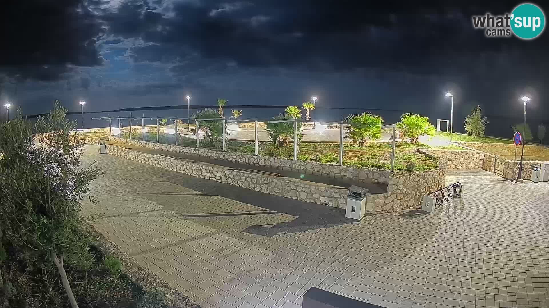 Webcam Mandre – Escenario de verano Velika điga | Isla de Pag