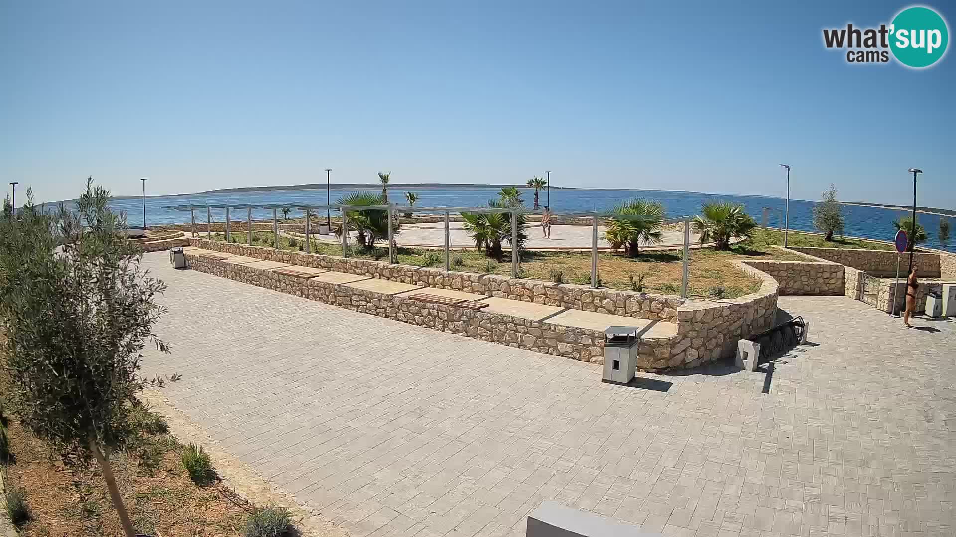 Mandre Summer Stage Webcam – Velika điga | Pag Island