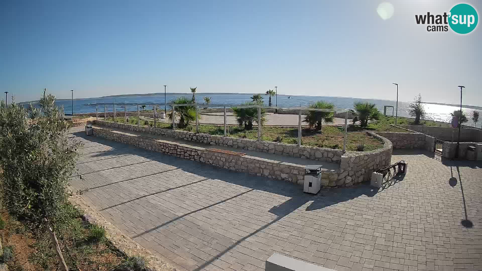 Webcam Mandre – Palco estivo Velika điga | Isola di Pag