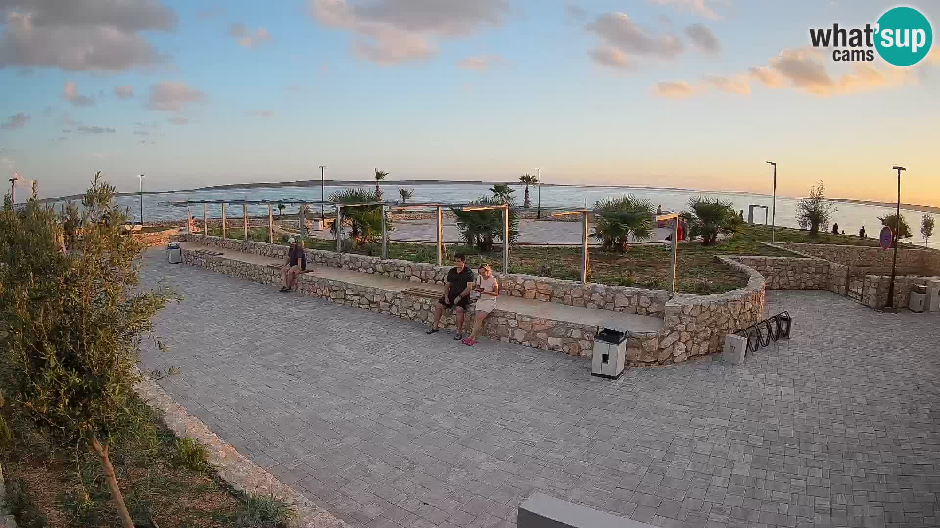 Mandre Summer Stage Webcam – Velika điga | Pag Island