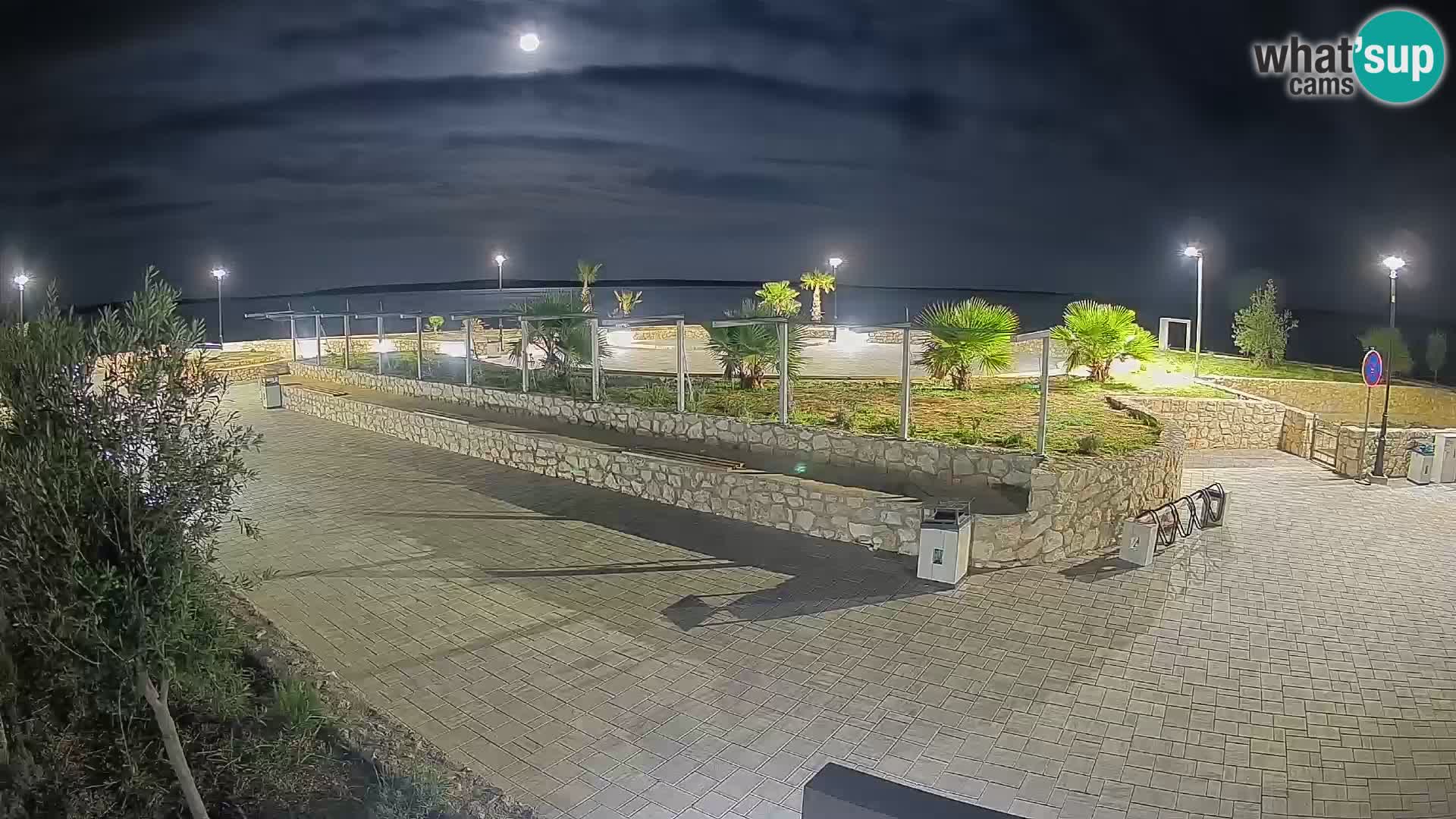 Webcam Mandre – Palco estivo Velika điga | Isola di Pag