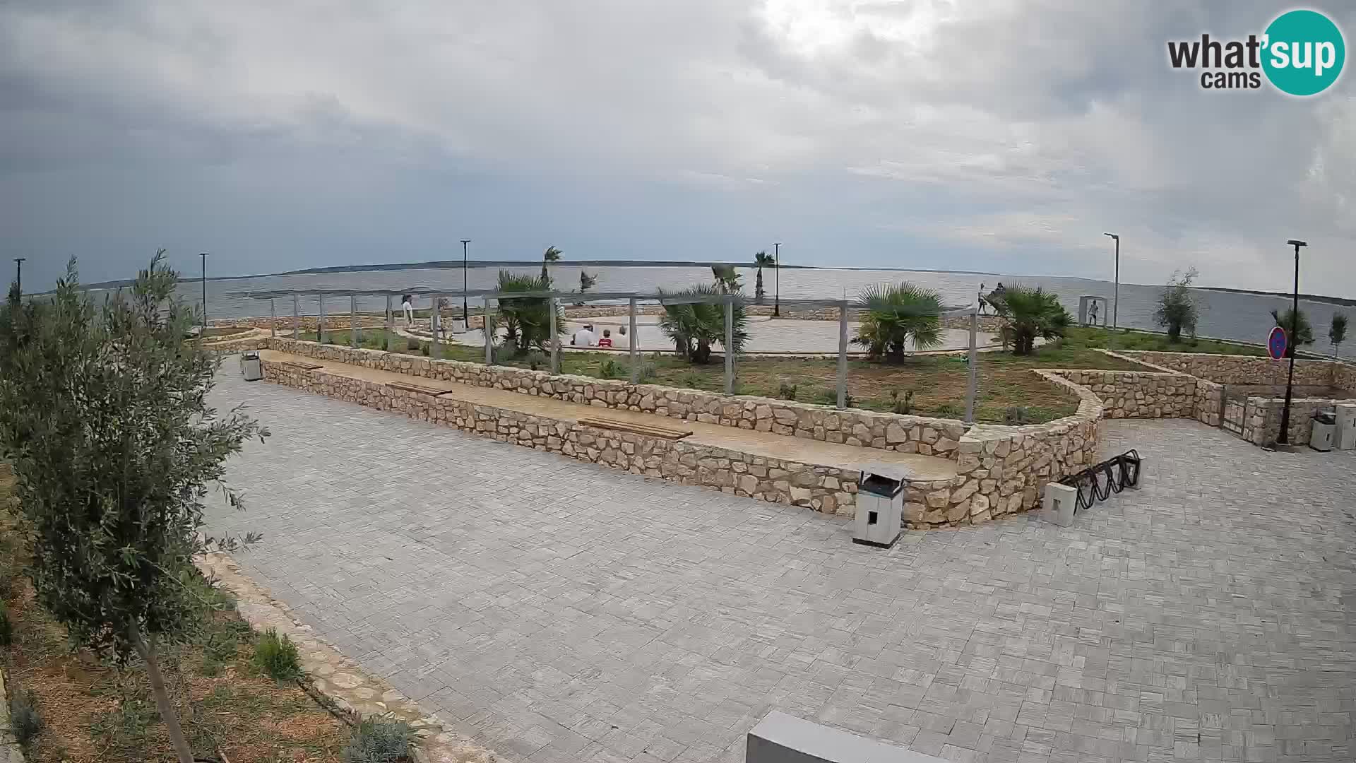 Webcam Mandre – Scène estivale Velika điga | Île de Pag