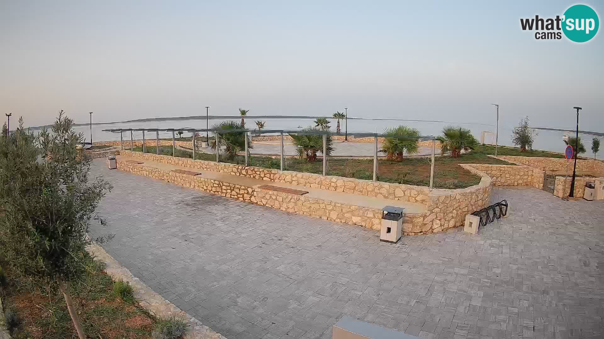 Webcam Mandre – Escenario de verano Velika điga | Isla de Pag