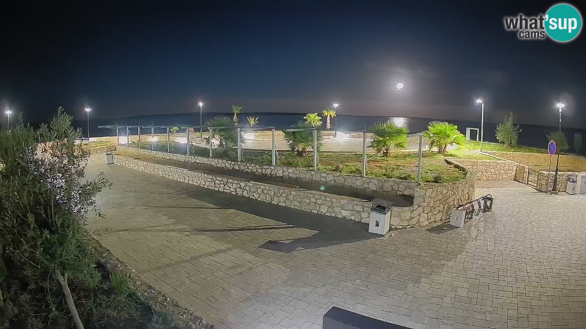 Webcam Mandre – Scène estivale Velika điga | Île de Pag