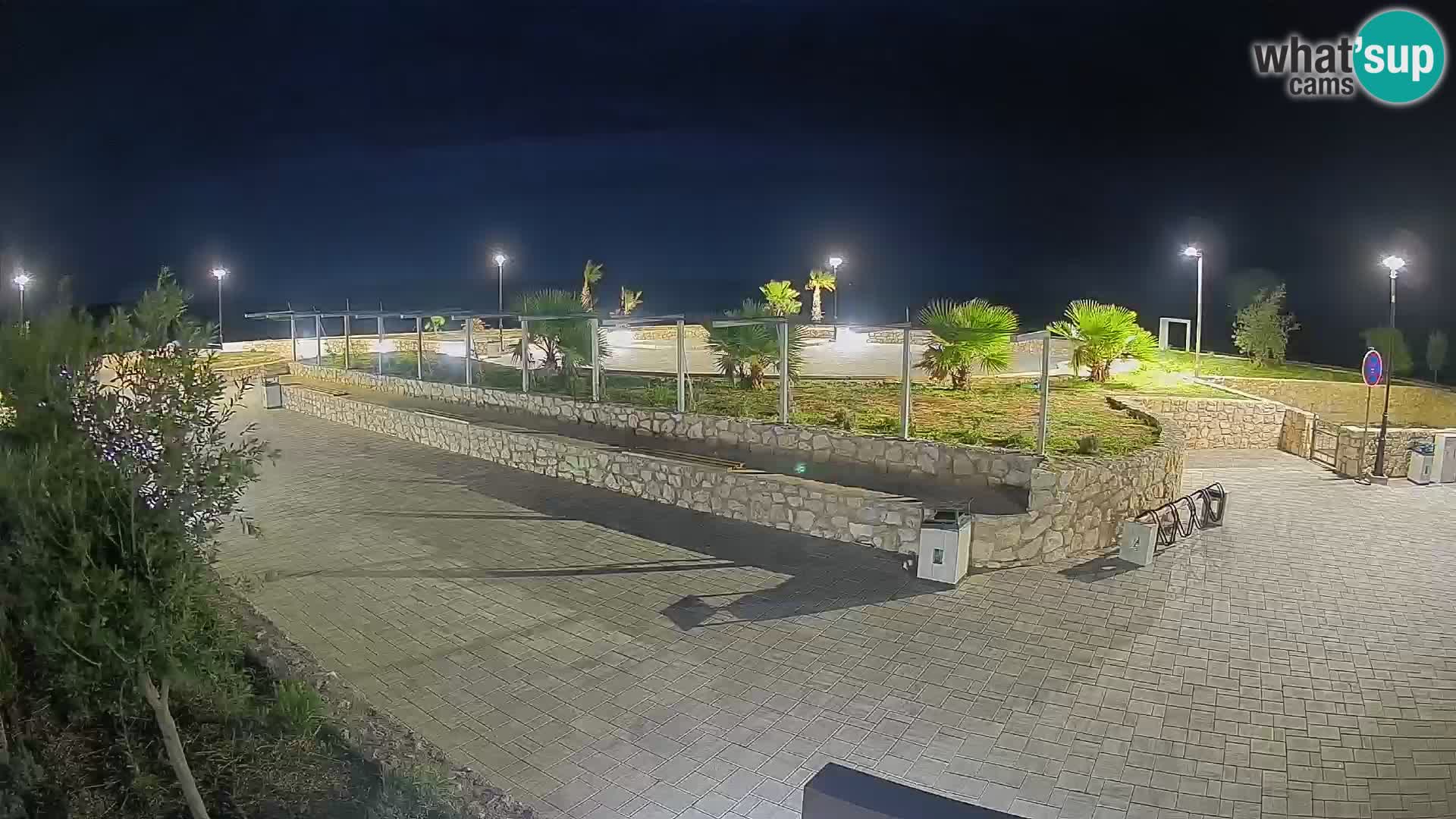 Webcam Mandre – Scène estivale Velika điga | Île de Pag