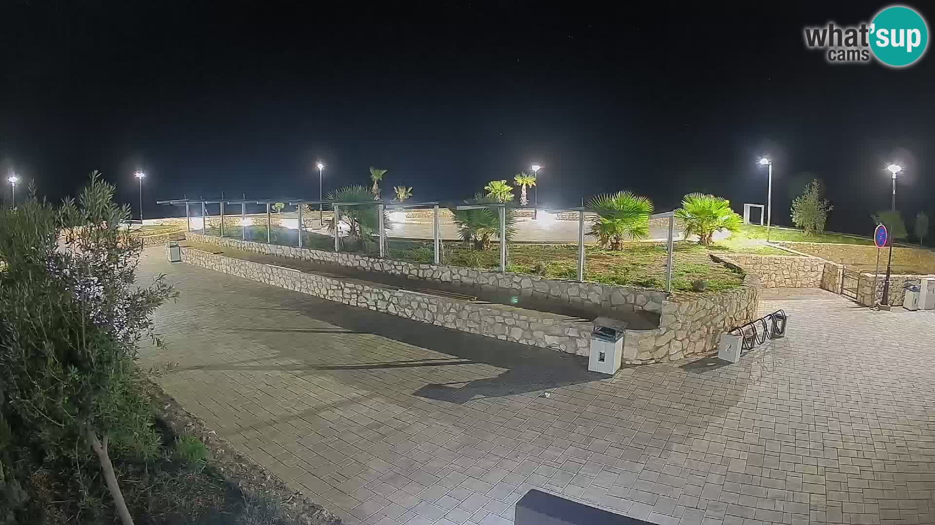 Webcam Mandre – Escenario de verano Velika điga | Isla de Pag