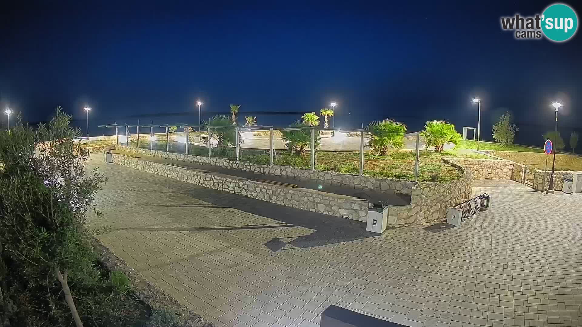 Mandre Summer Stage Webcam – Velika điga | Pag Island