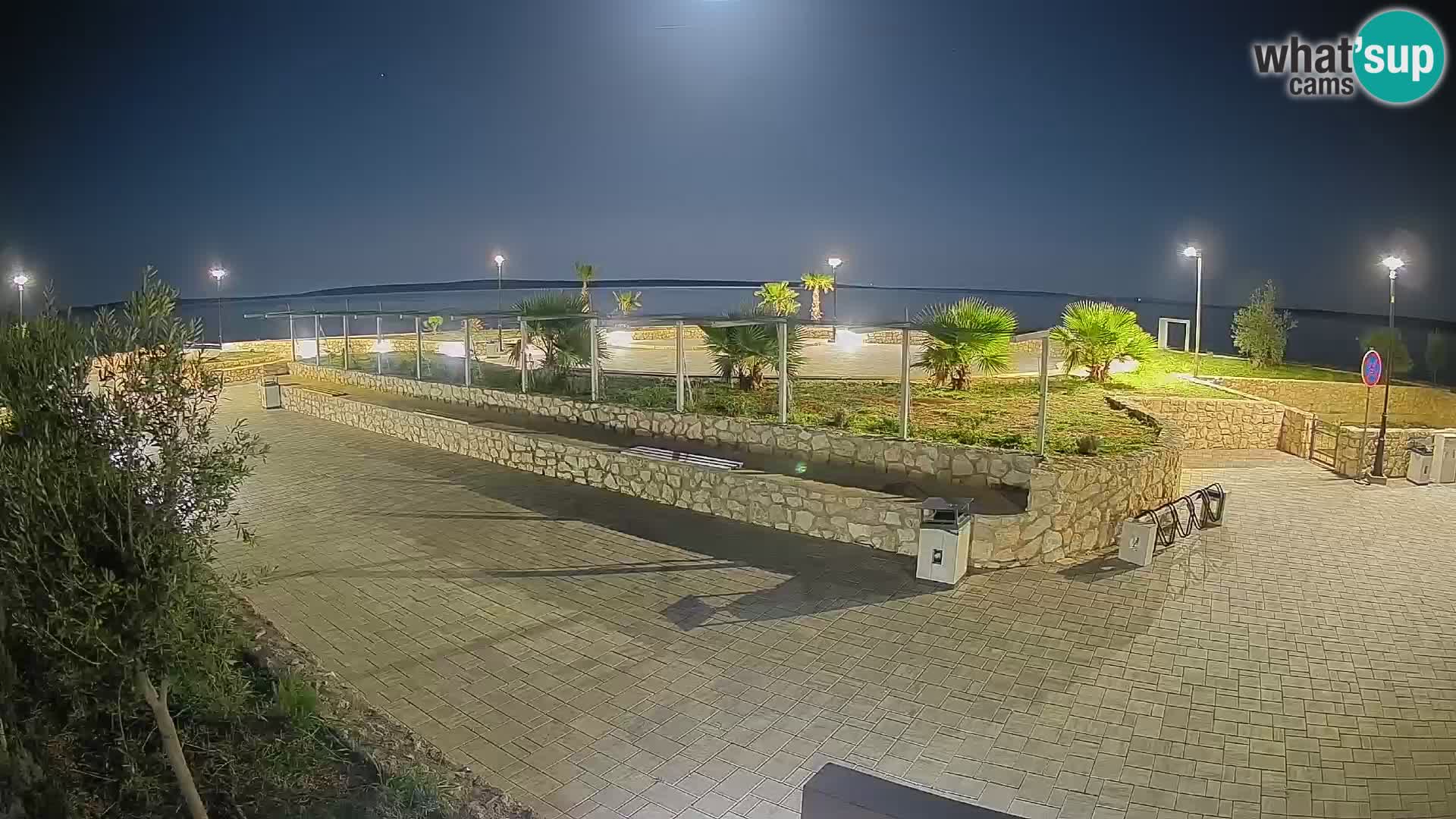 Webcam Mandre – Escenario de verano Velika điga | Isla de Pag