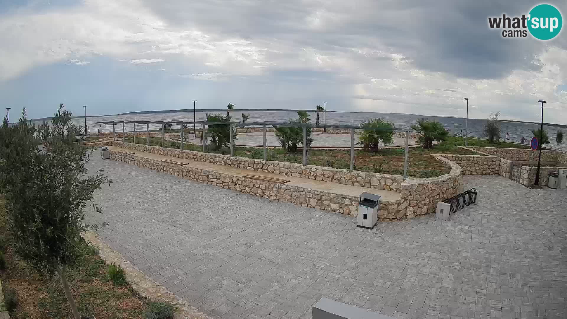 Webcam Mandre – Escenario de verano Velika điga | Isla de Pag