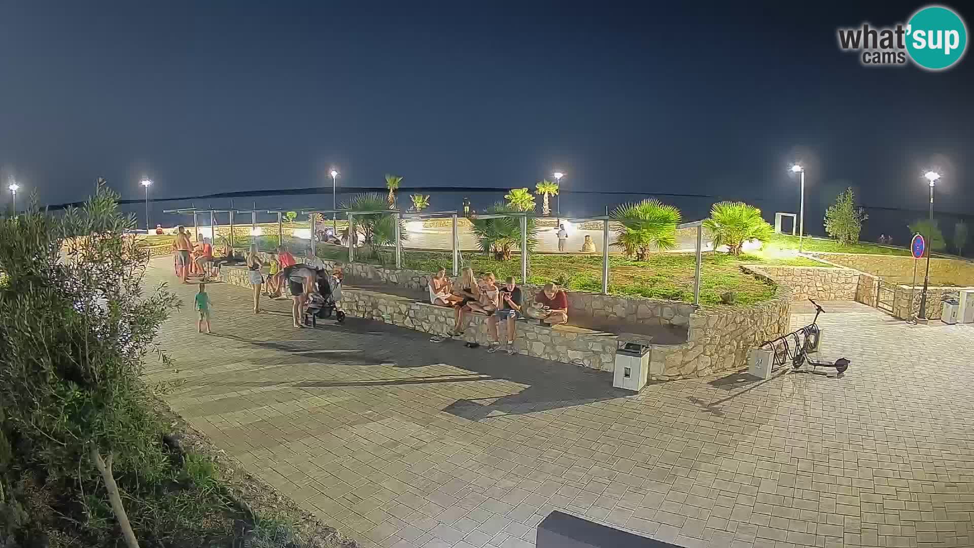 Mandre Summer Stage Webcam – Velika điga | Pag Island
