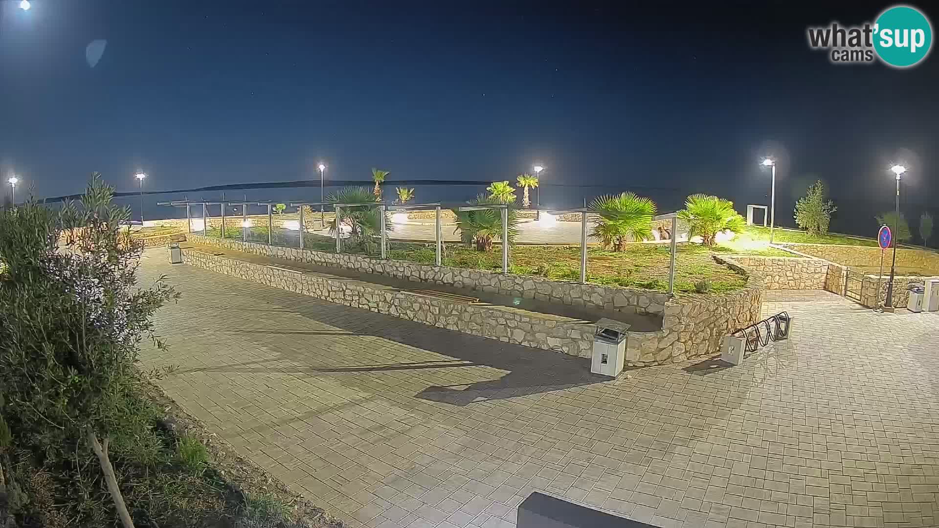 Webcam Mandre – Scène estivale Velika điga | Île de Pag