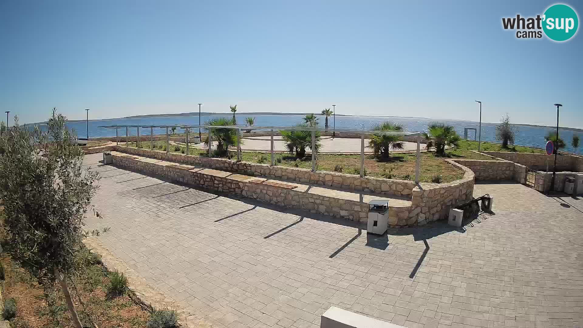 Mandre Summer Stage Webcam – Velika điga | Pag Island