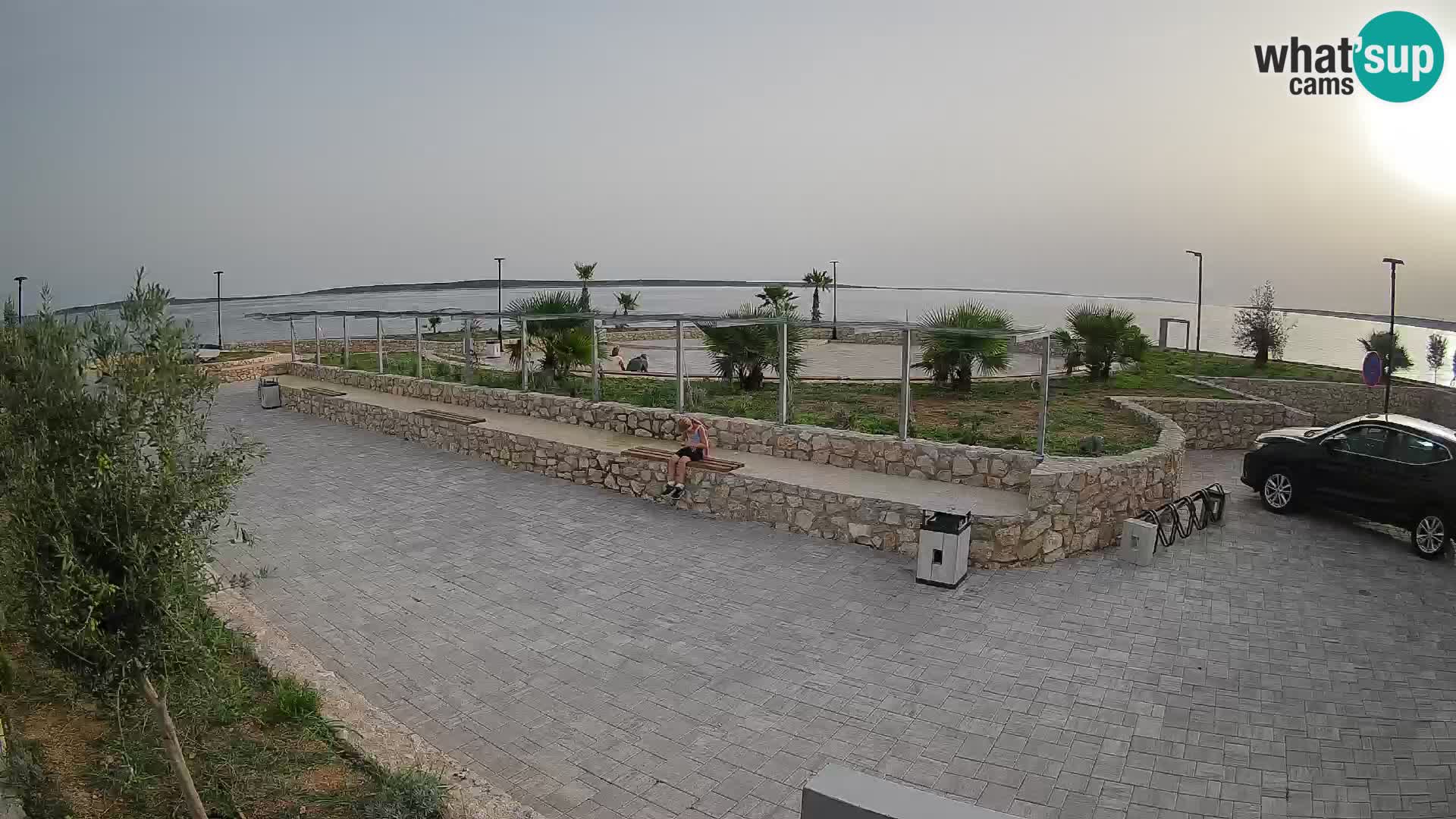 Webcam Mandre – Scène estivale Velika điga | Île de Pag