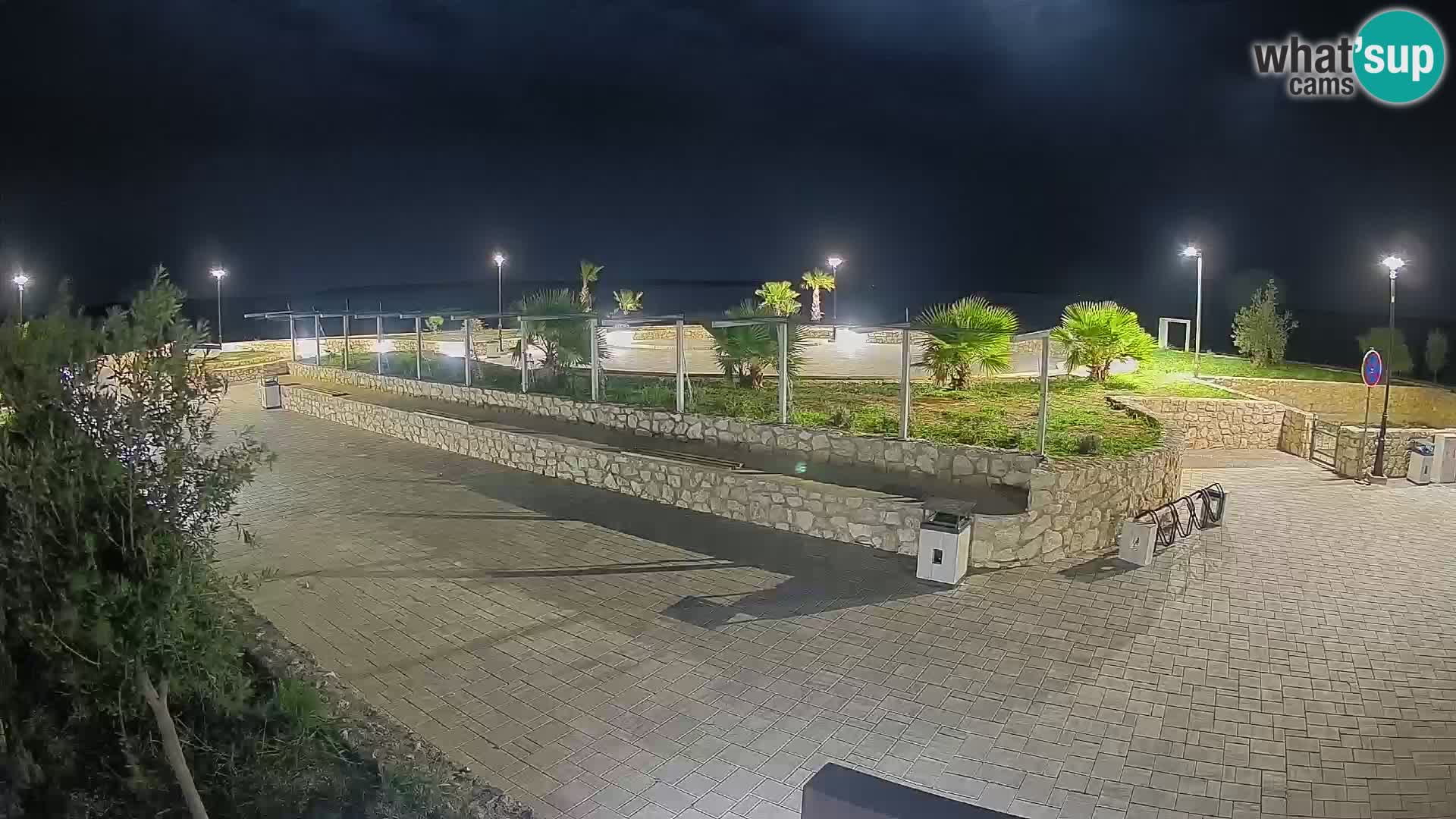 Webcam Mandre – Scène estivale Velika điga | Île de Pag