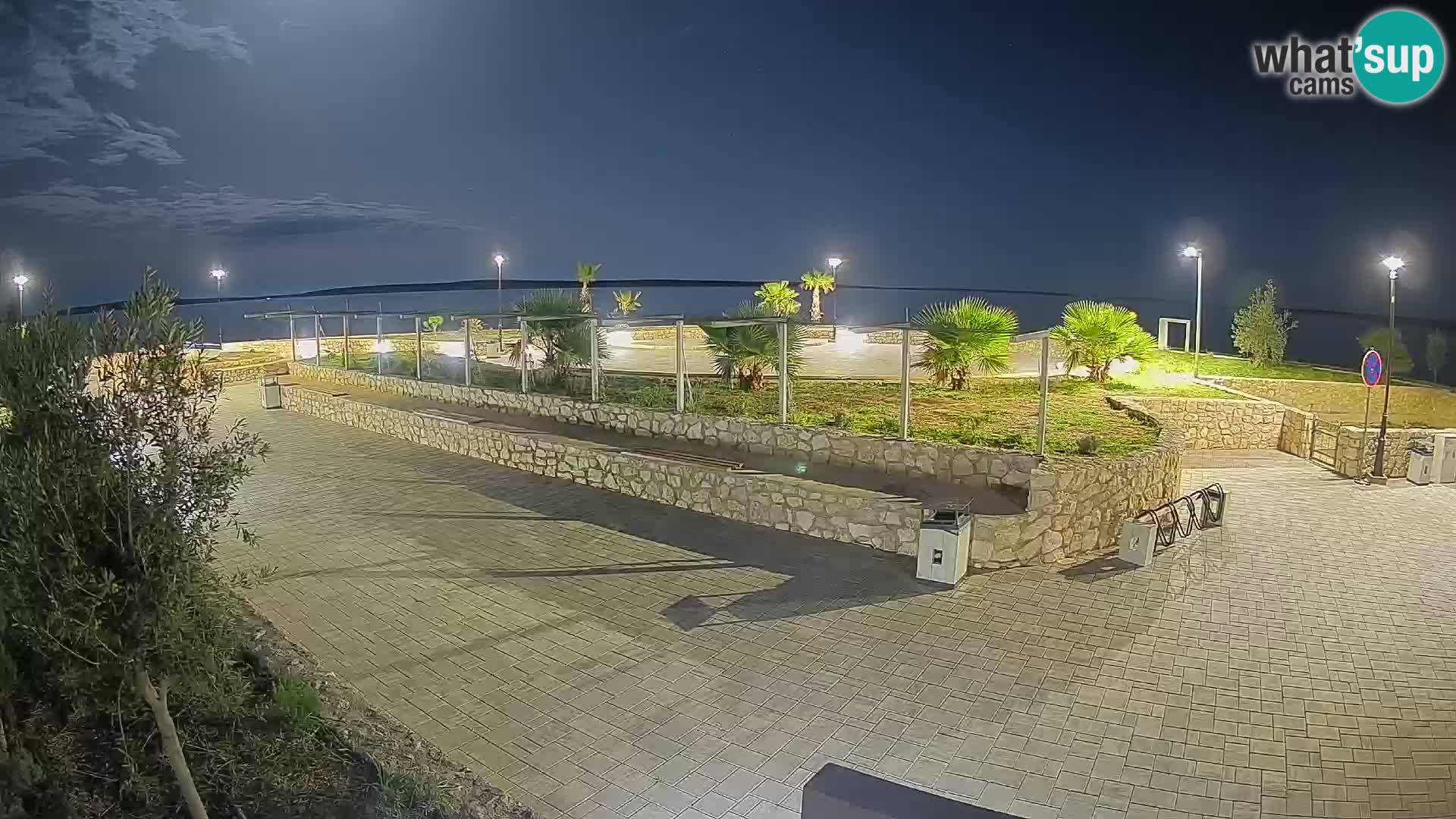 Webcam Mandre – Scène estivale Velika điga | Île de Pag