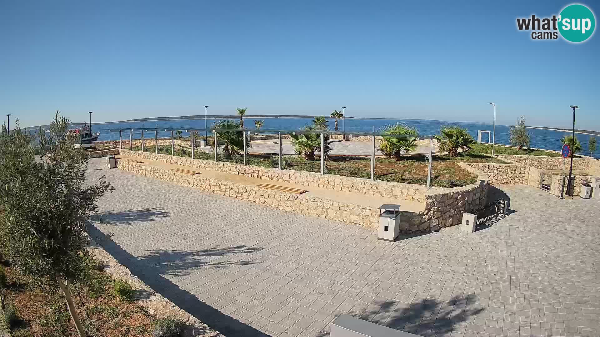 Mandre Sommerbühne Webcam – Velika điga | Insel Pag