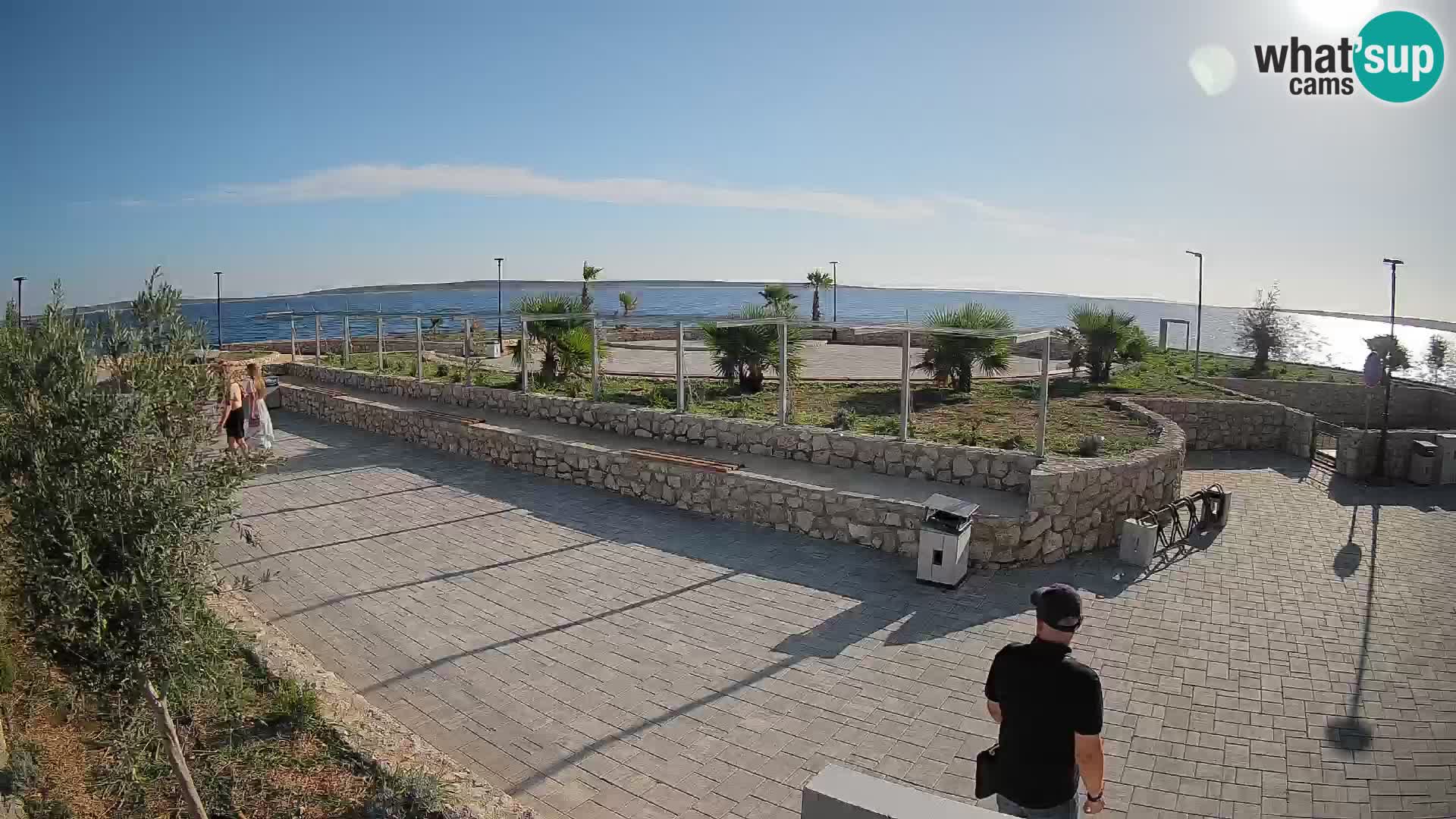 Mandre Summer Stage Webcam – Velika điga | Pag Island