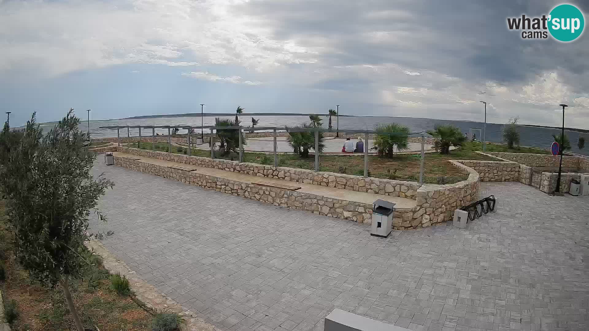 Webcam Mandre – Scène estivale Velika điga | Île de Pag