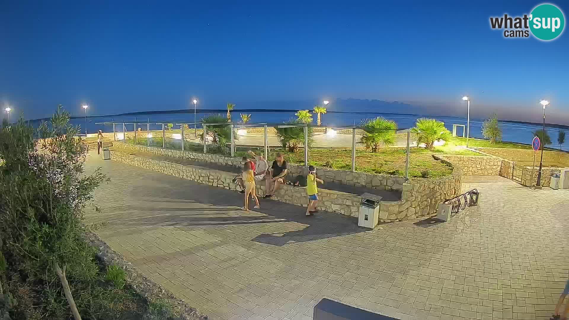 Webcam Mandre – Palco estivo Velika điga | Isola di Pag