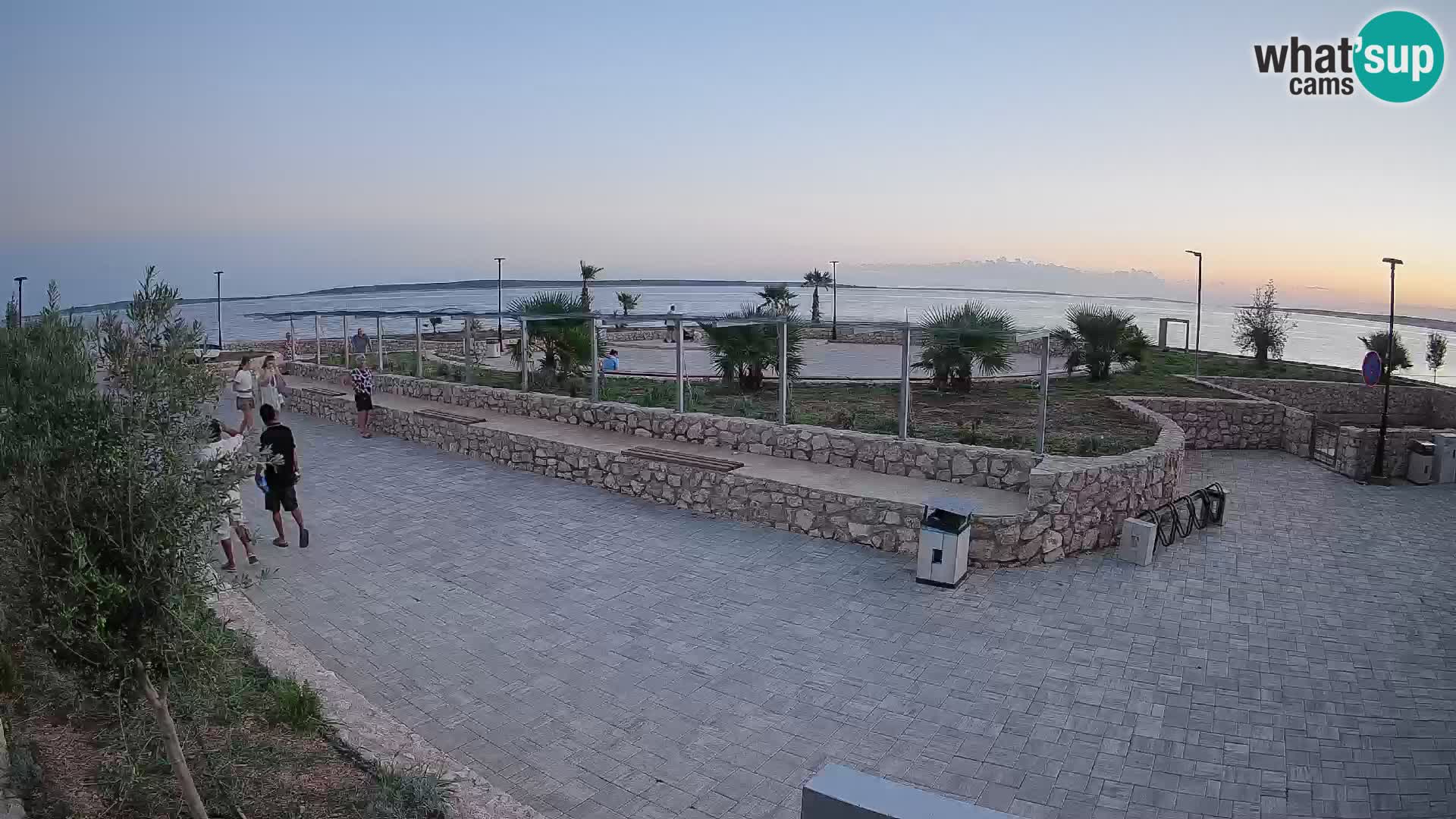 Webcam Mandre – Escenario de verano Velika điga | Isla de Pag