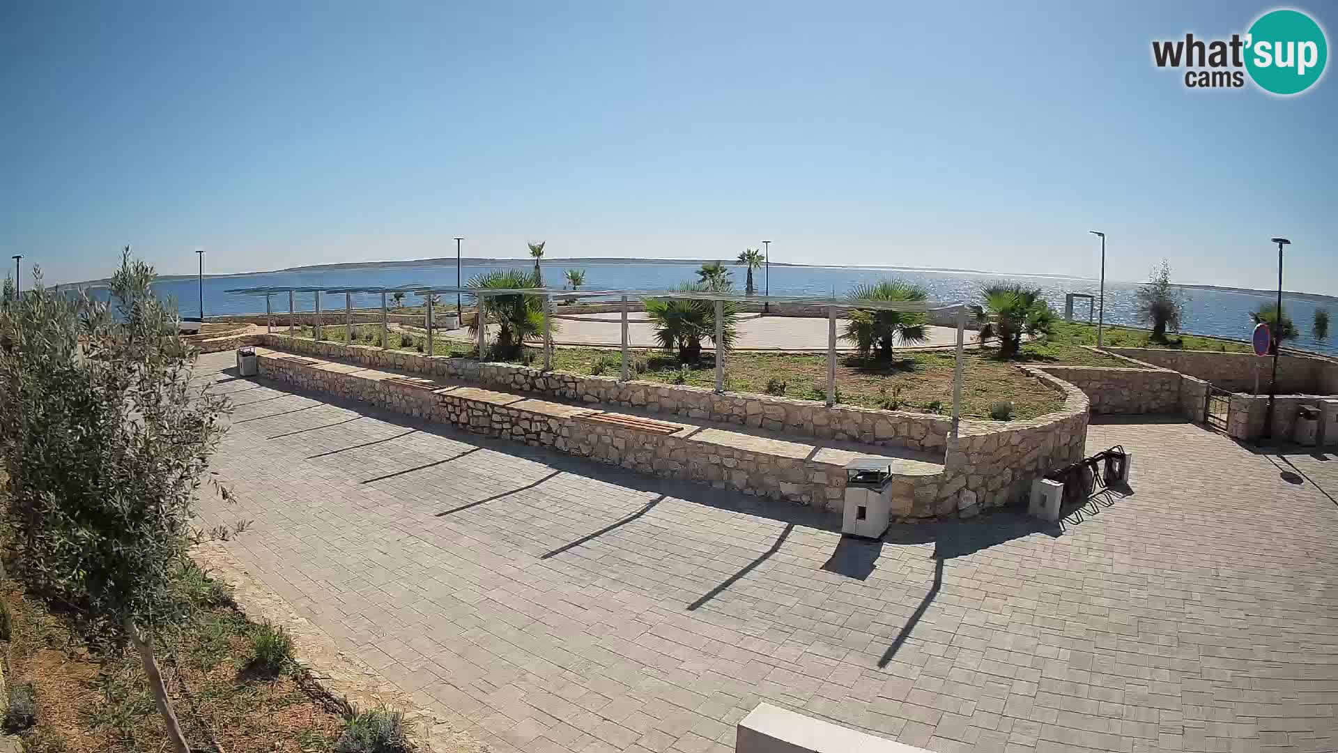 Webcam Mandre – Palco estivo Velika điga | Isola di Pag