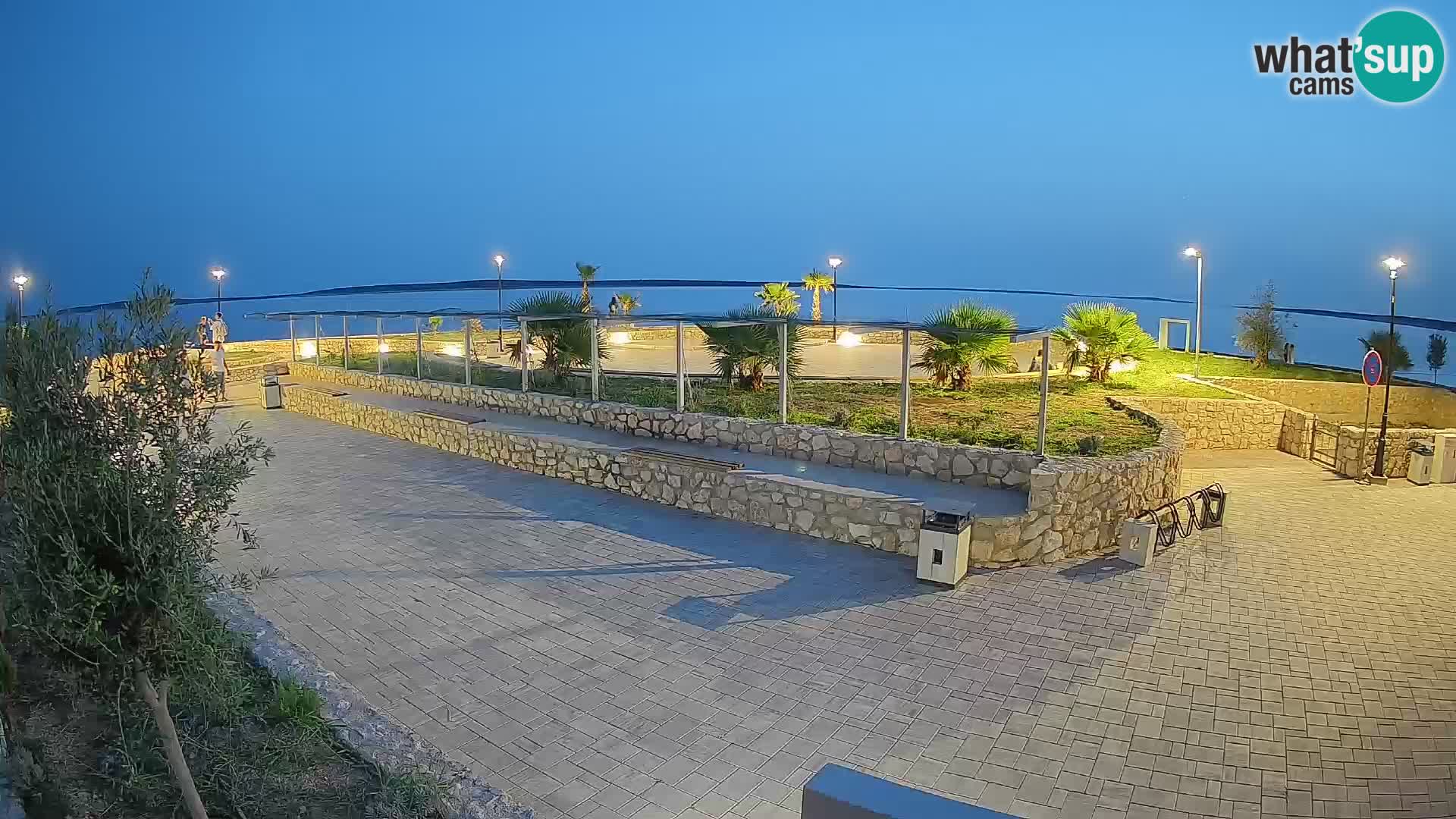 Webcam Mandre – Escenario de verano Velika điga | Isla de Pag