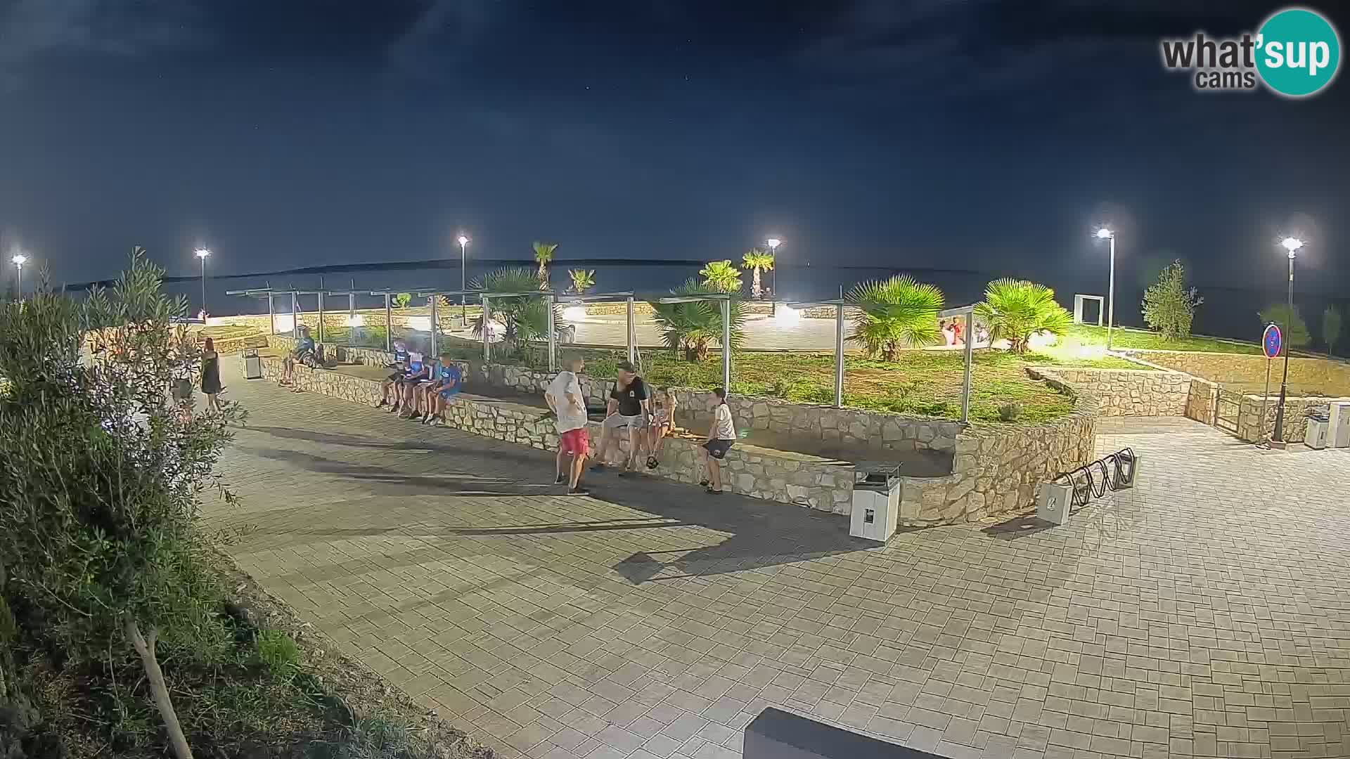 Webcam Mandre – Palco estivo Velika điga | Isola di Pag