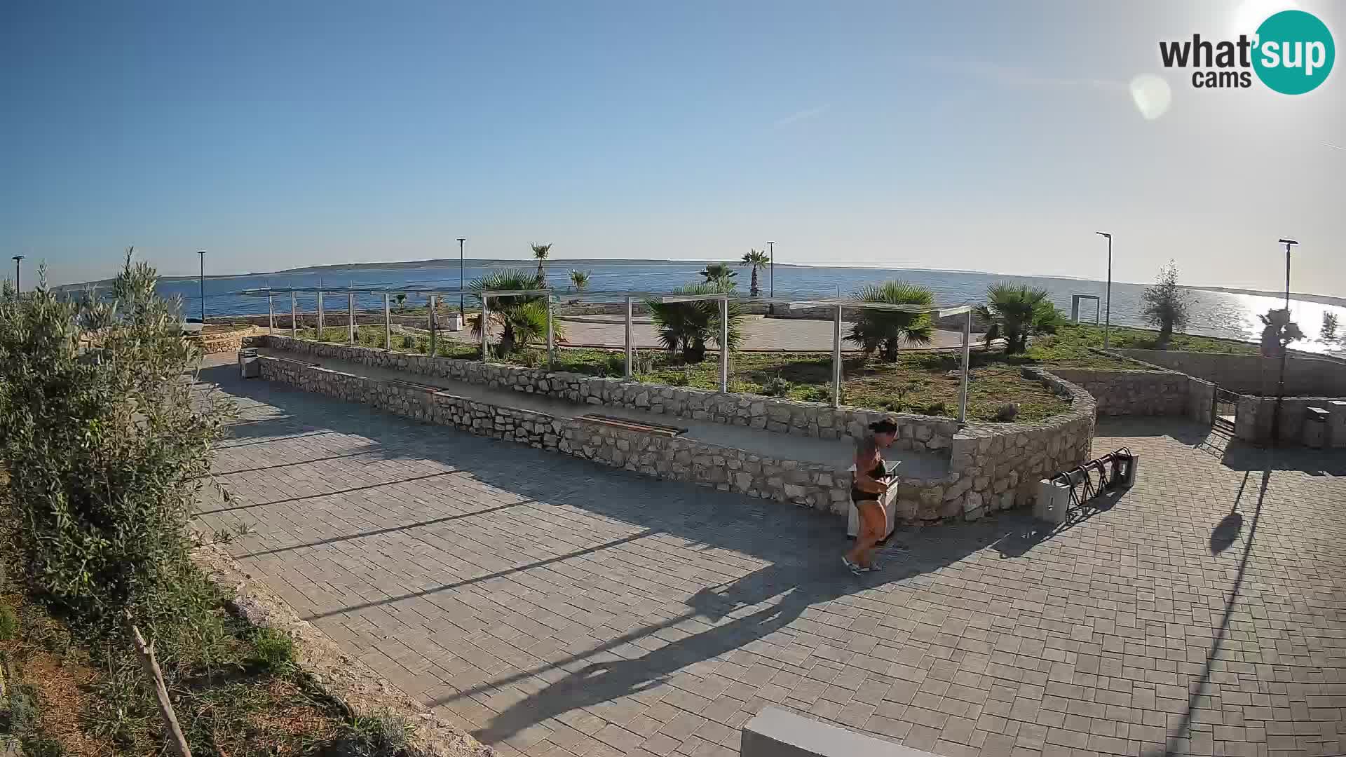 Webcam Mandre – Palco estivo Velika điga | Isola di Pag