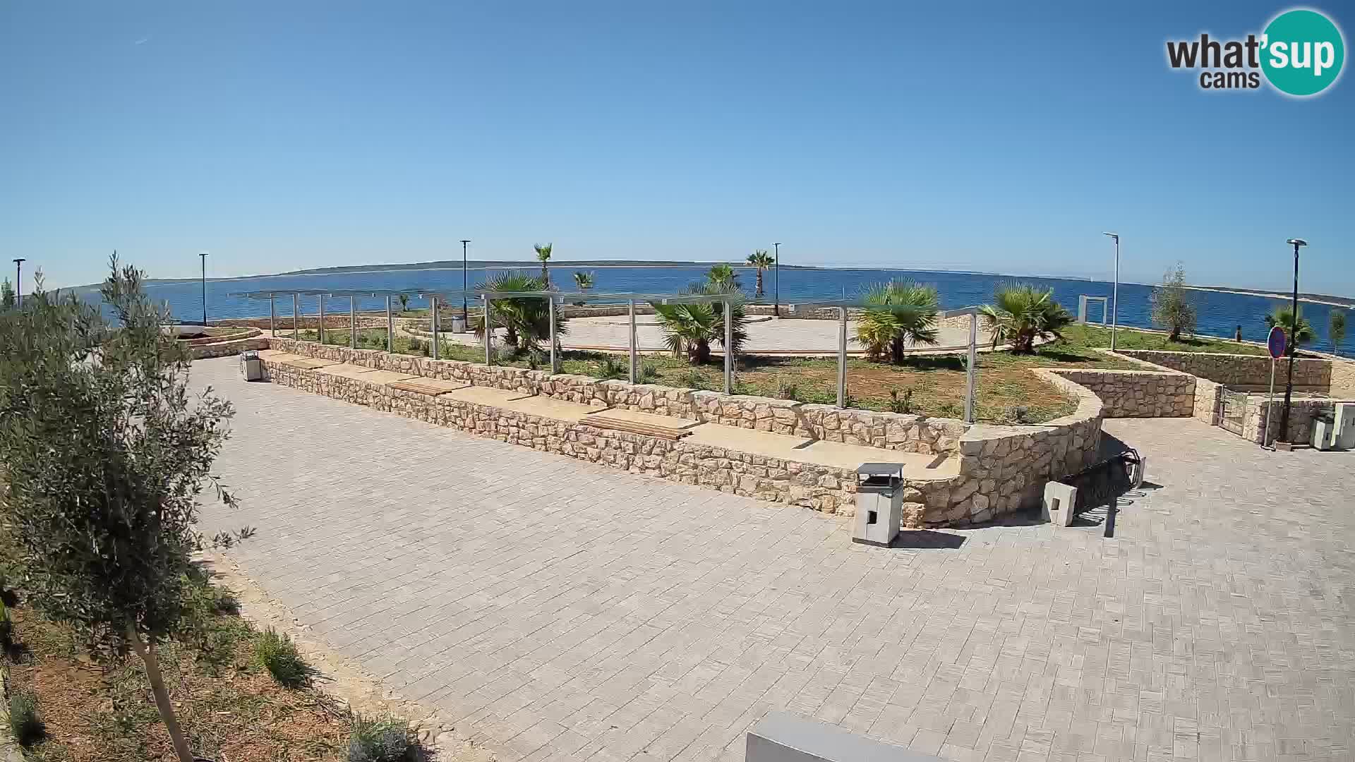 Webcam Mandre – Palco estivo Velika điga | Isola di Pag