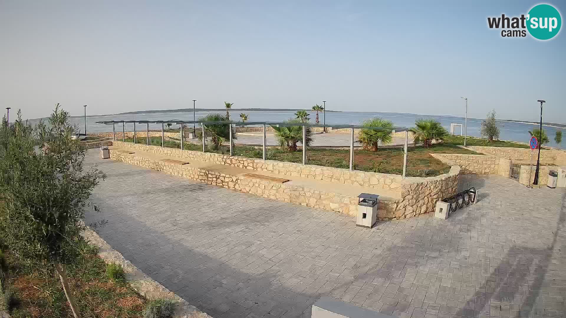 Webcam Mandre – Scène estivale Velika điga | Île de Pag