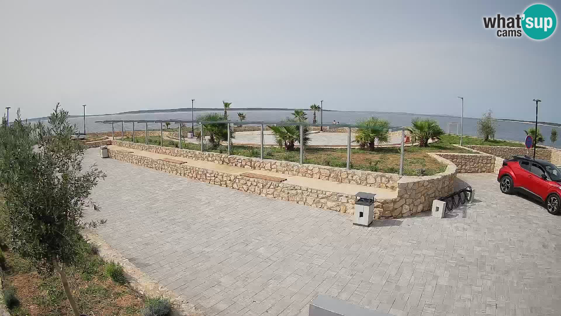 Webcam Mandre – Palco estivo Velika điga | Isola di Pag