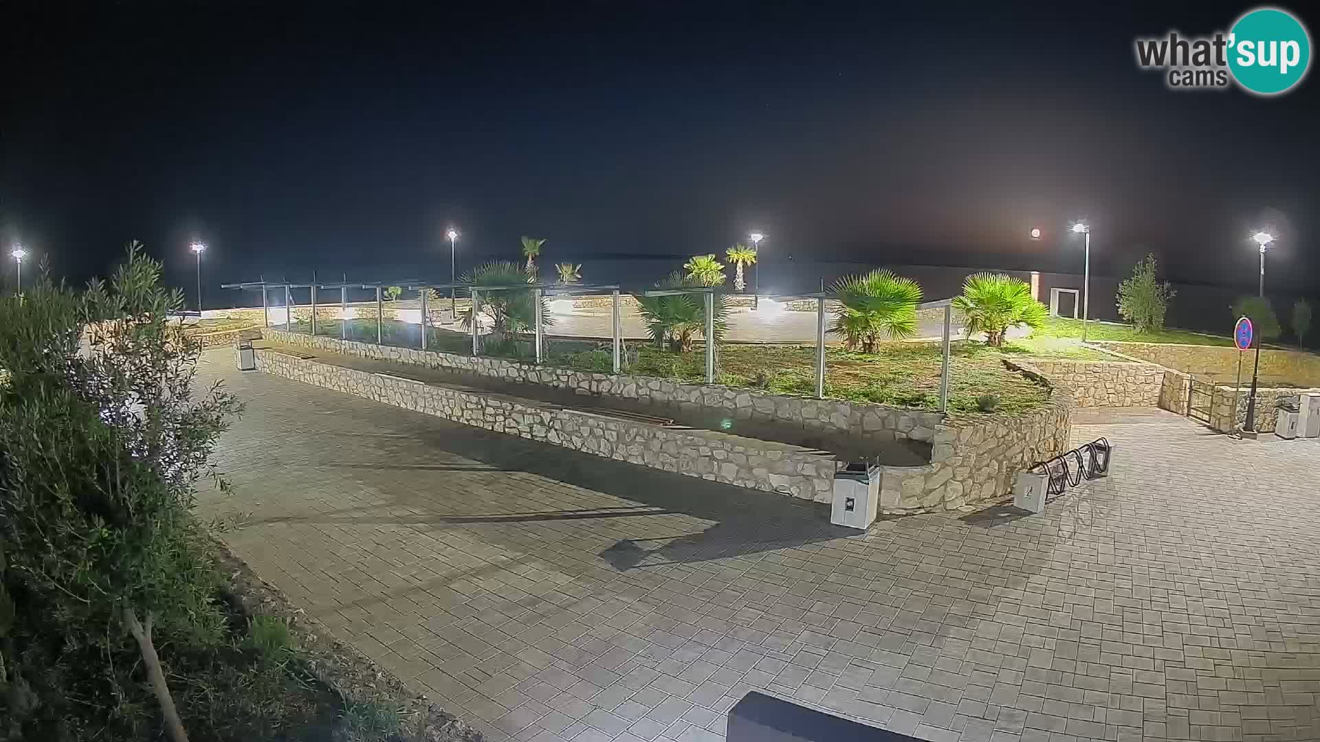 Mandre Summer Stage Webcam – Velika điga | Pag Island