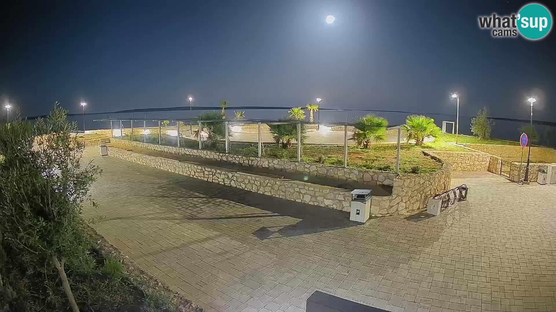 Mandre Summer Stage Webcam – Velika điga | Pag Island