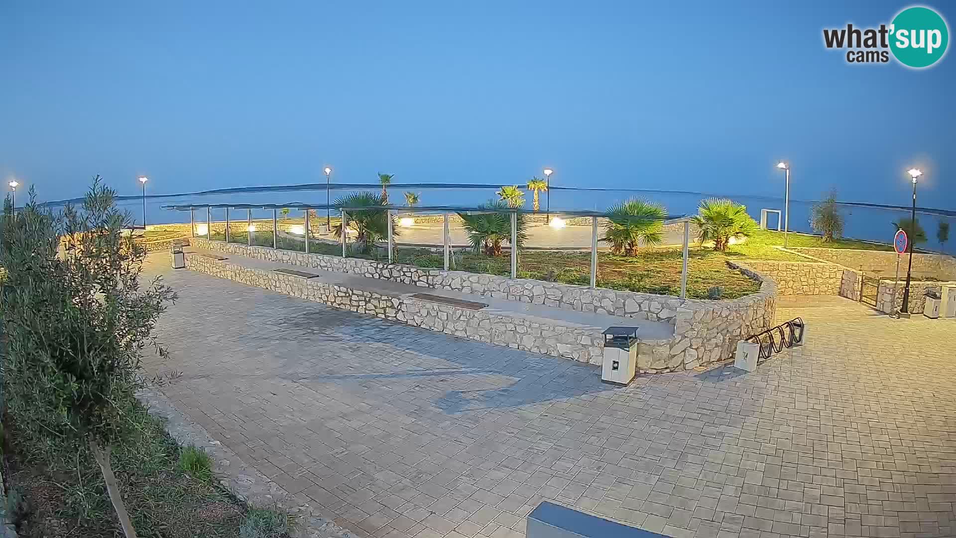 Webcam Mandre – Scène estivale Velika điga | Île de Pag