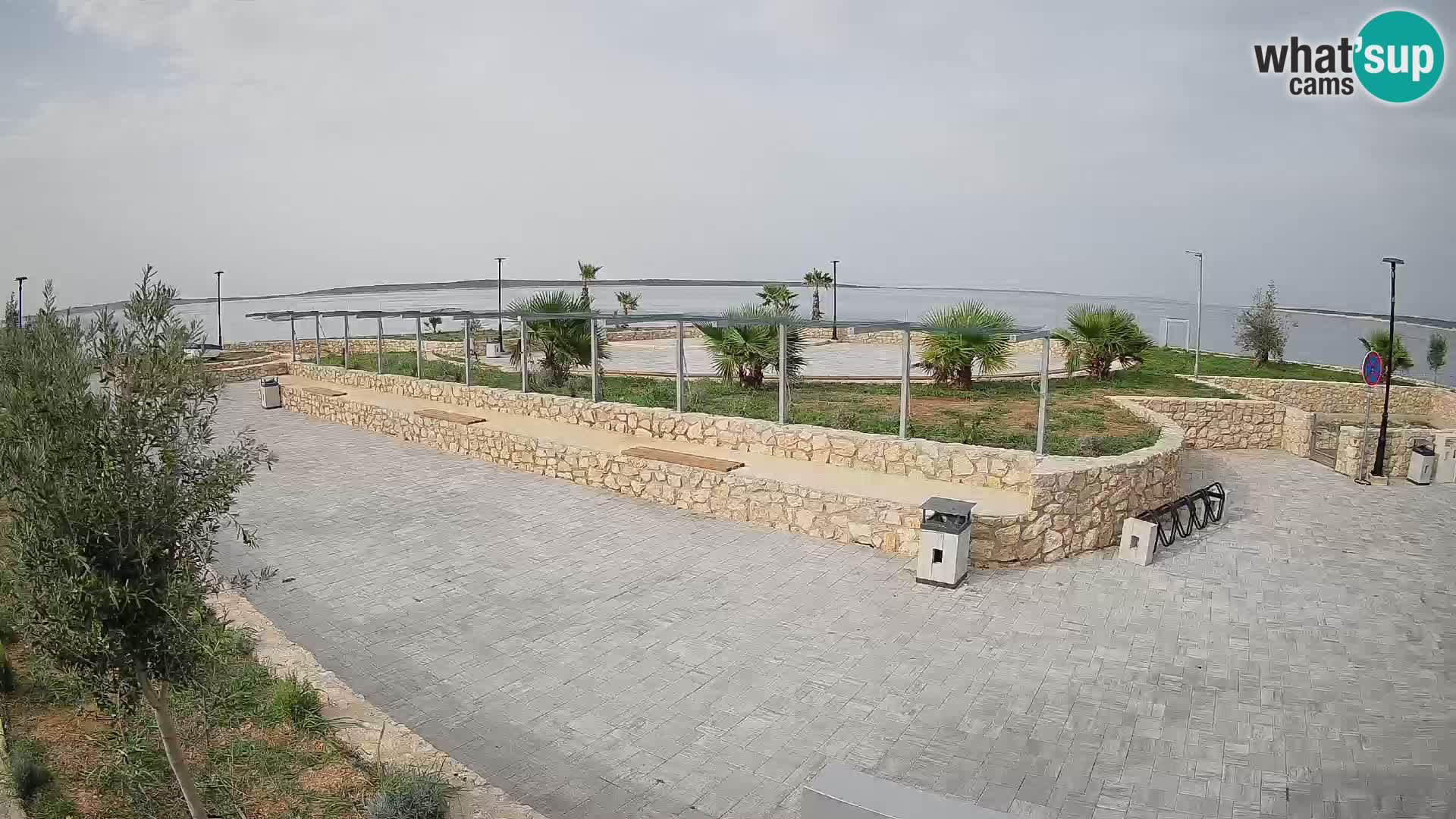 Webcam Mandre – Palco estivo Velika điga | Isola di Pag