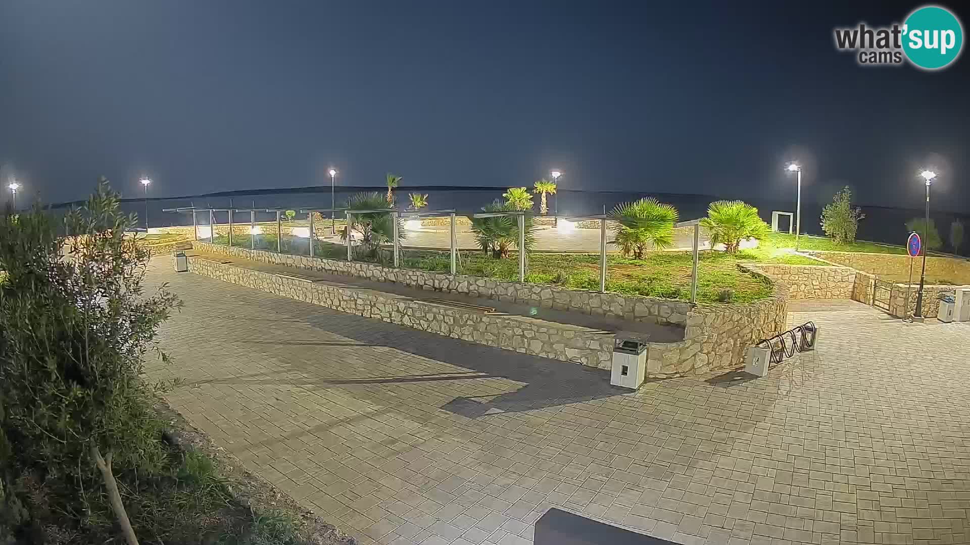 Webcam Mandre – Escenario de verano Velika điga | Isla de Pag