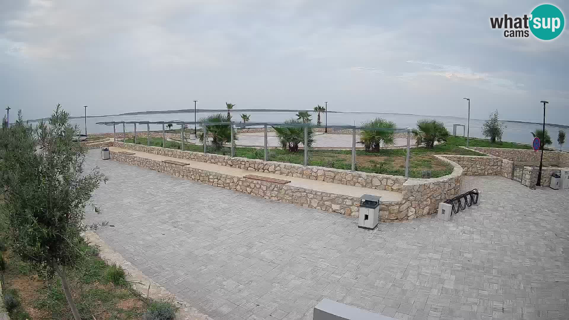 Mandre Summer Stage Webcam – Velika điga | Pag Island