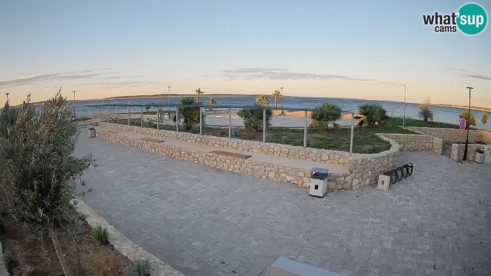 Webcam Mandre – Palco estivo Velika điga | Isola di Pag