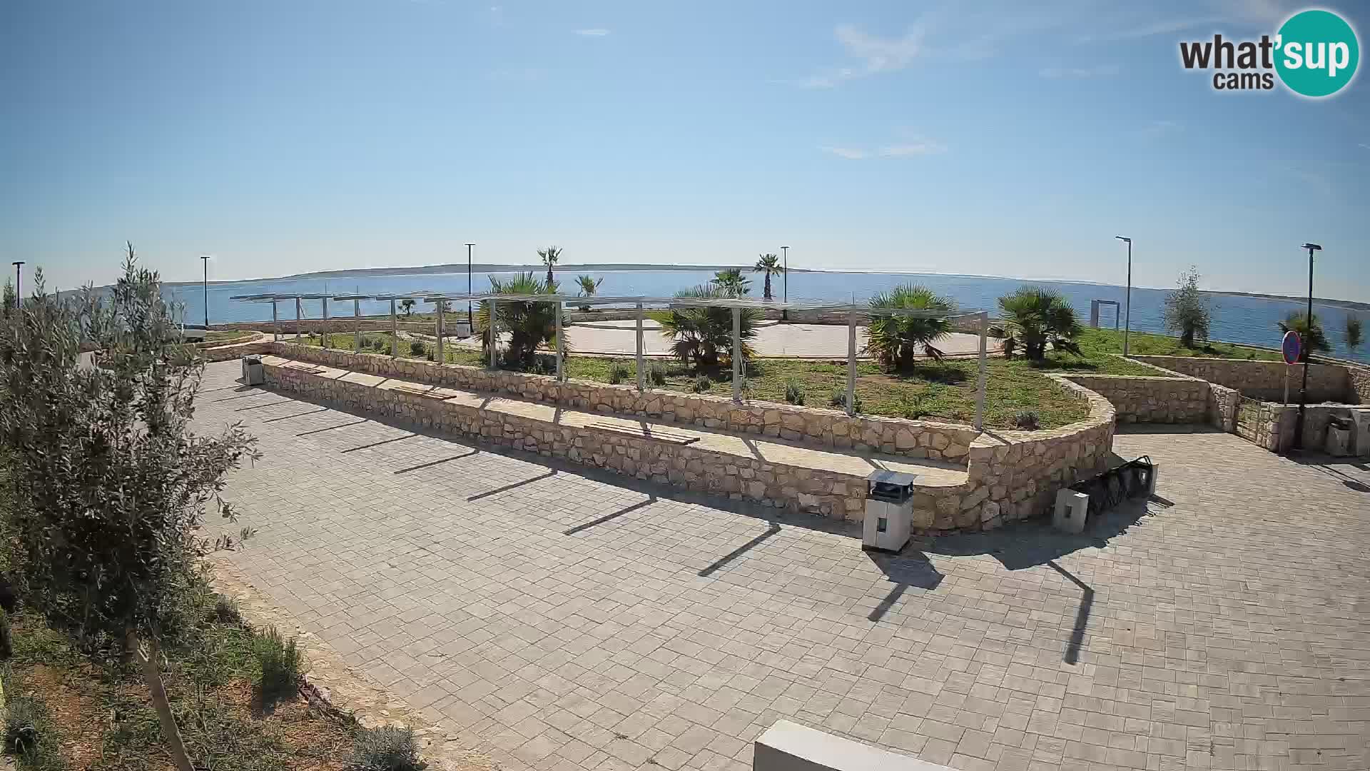 Mandre Summer Stage Webcam – Velika điga | Pag Island