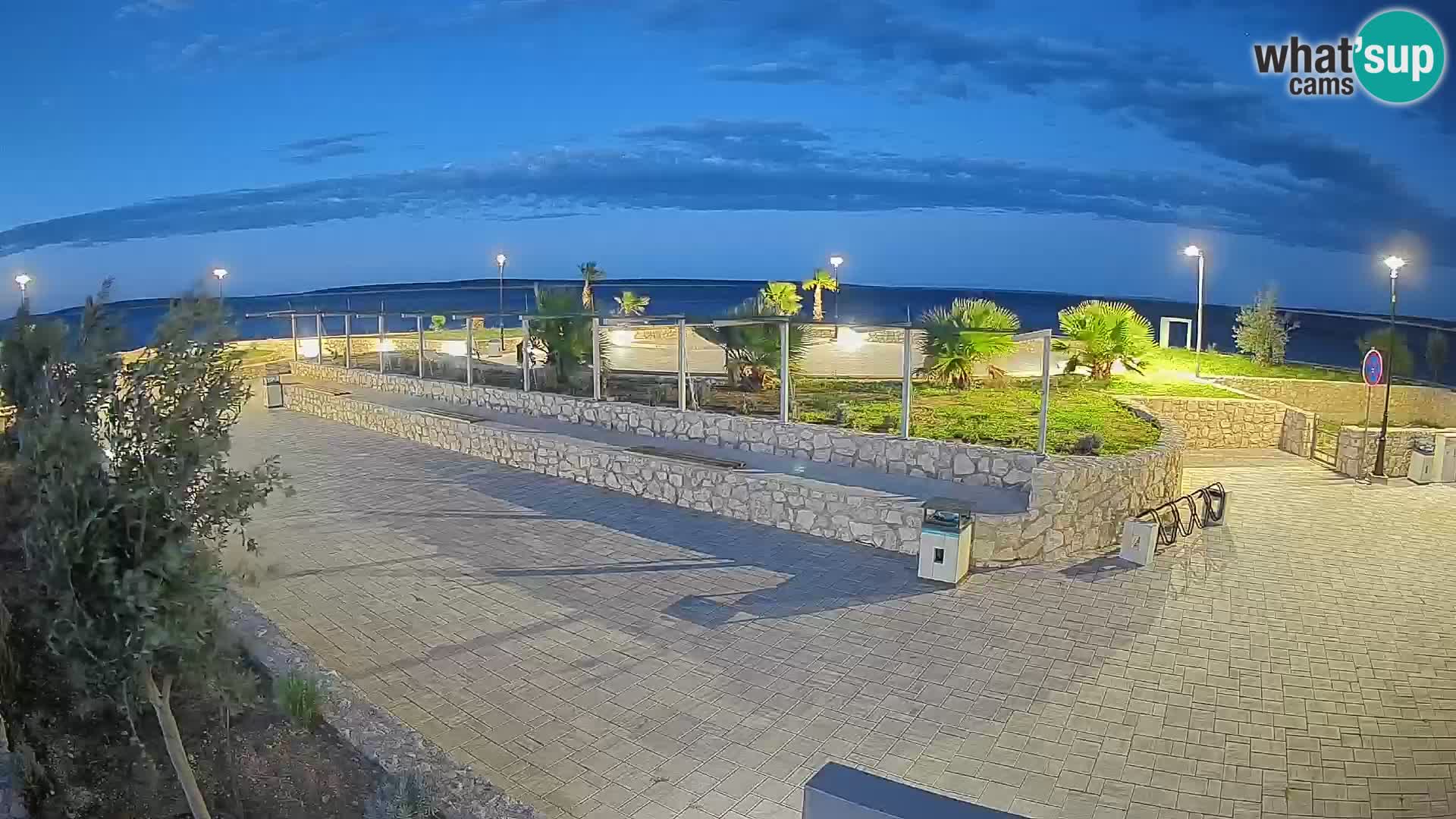 Mandre Sommerbühne Webcam – Velika điga | Insel Pag