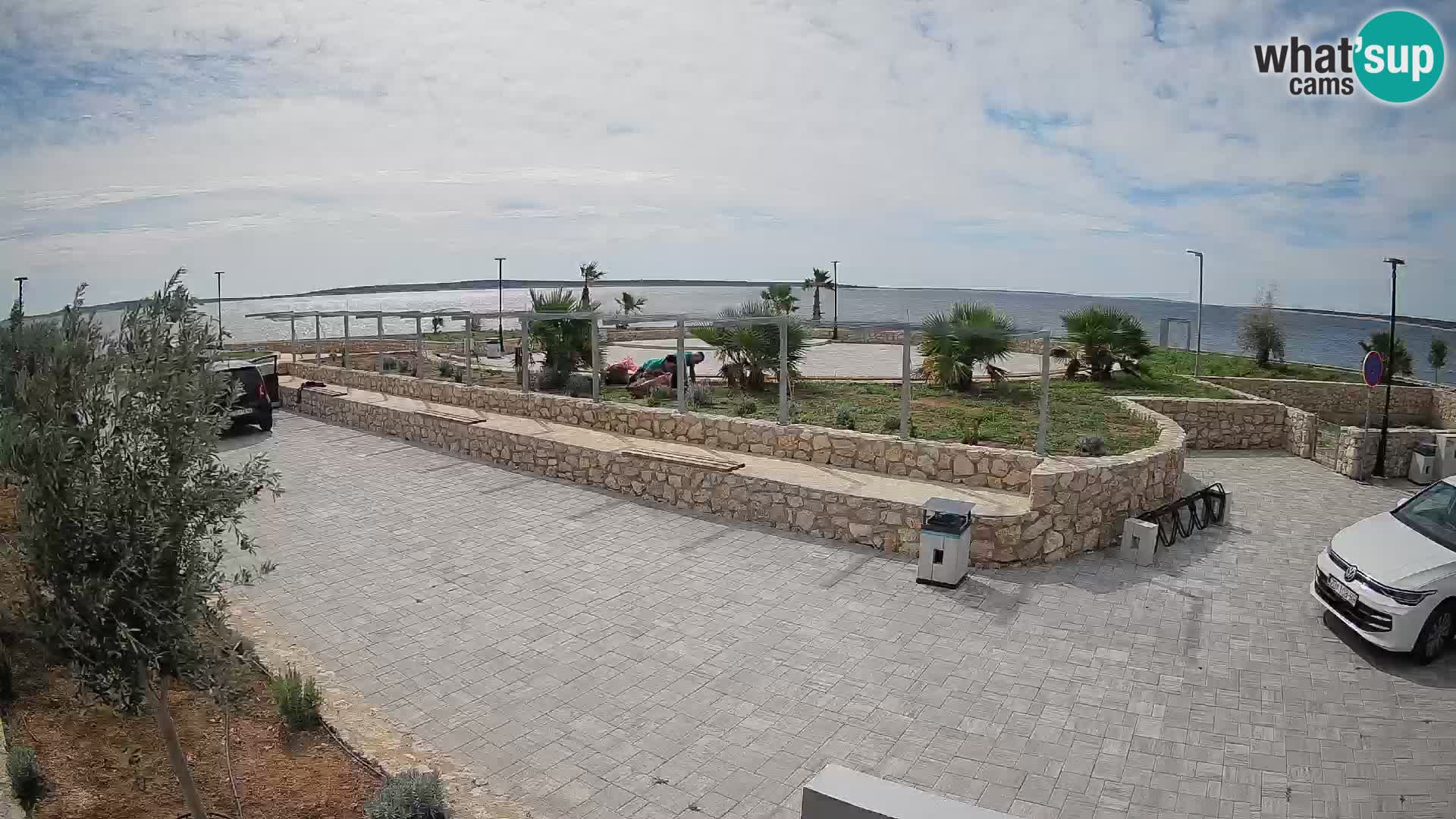 Mandre Summer Stage Webcam – Velika điga | Pag Island