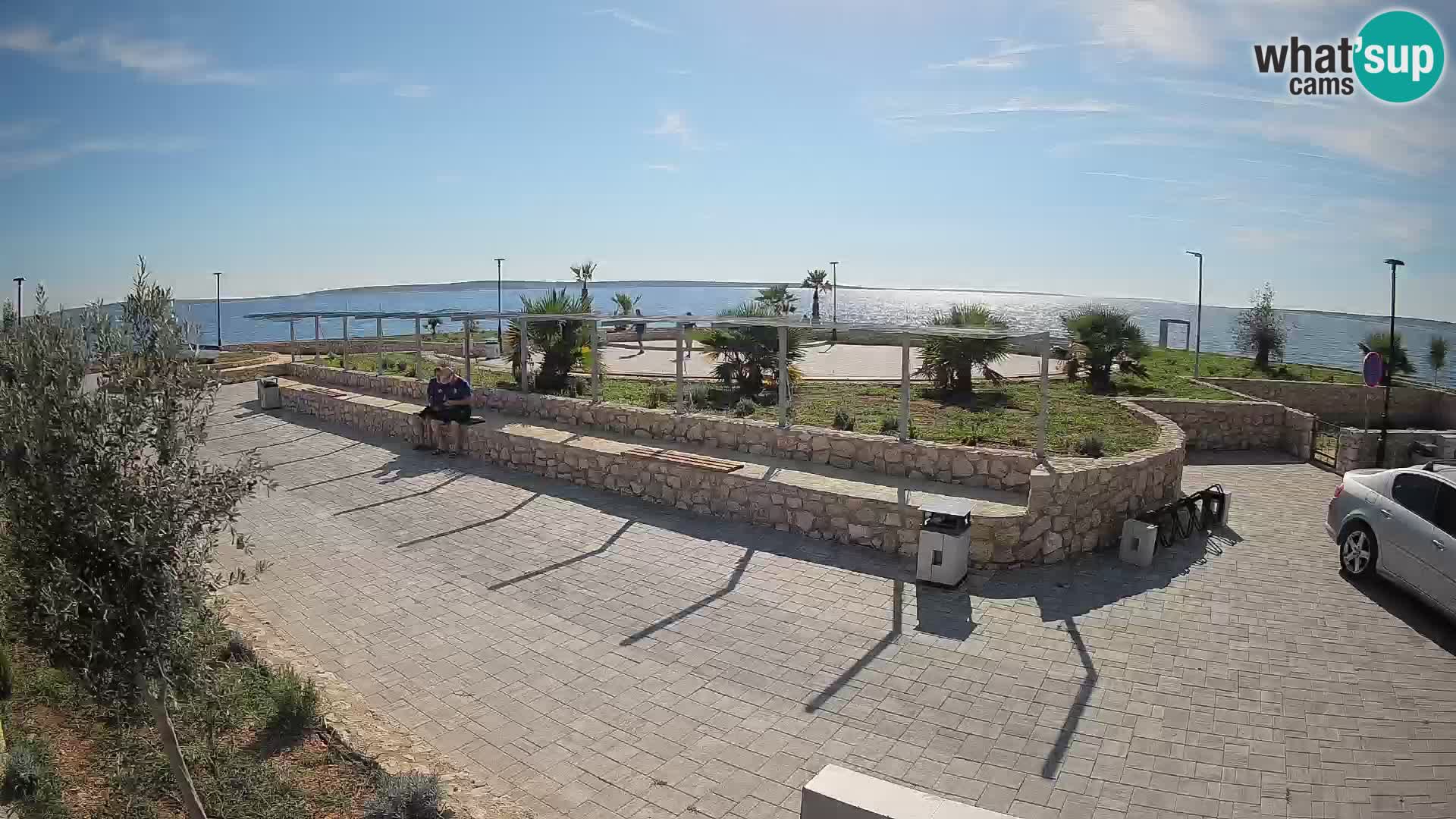 Webcam Mandre – Palco estivo Velika điga | Isola di Pag