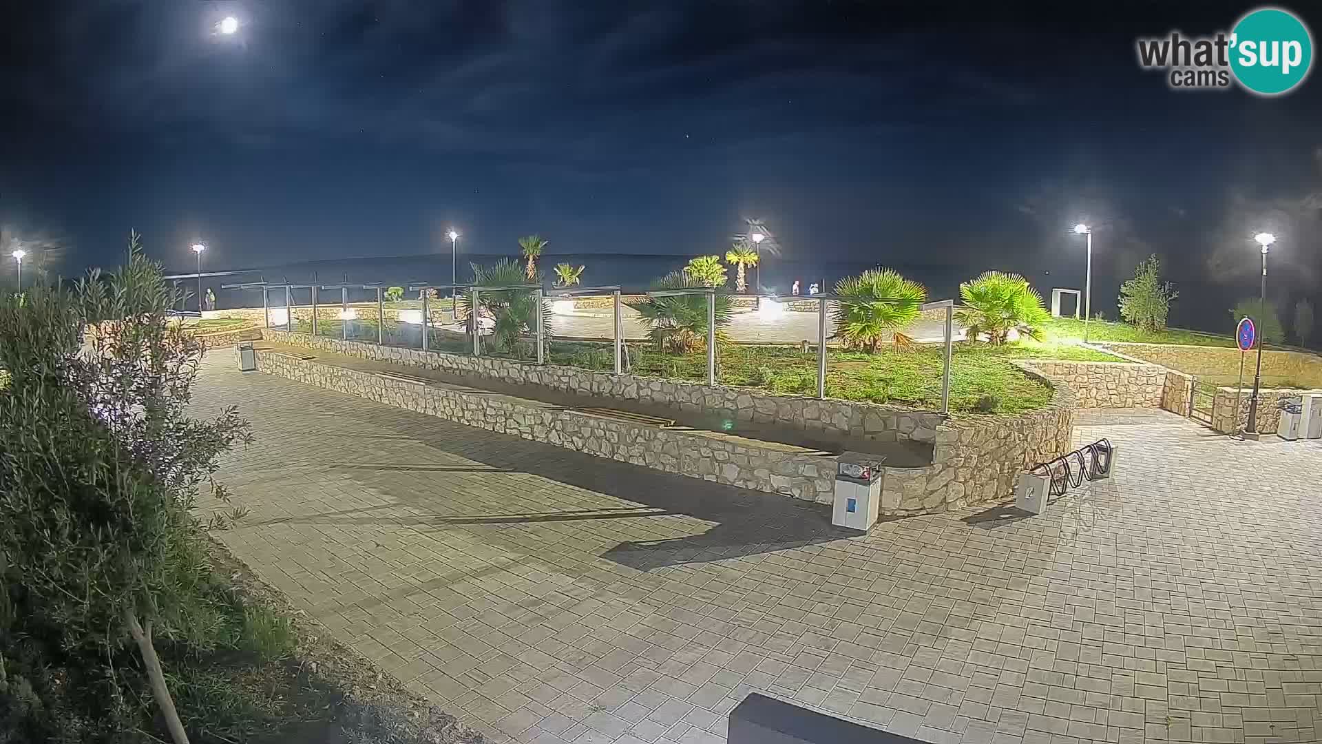 Webcam Mandre – Scène estivale Velika điga | Île de Pag