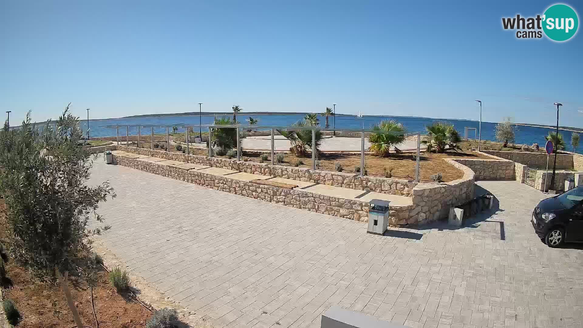 Webcam Mandre – Palco estivo Velika điga | Isola di Pag