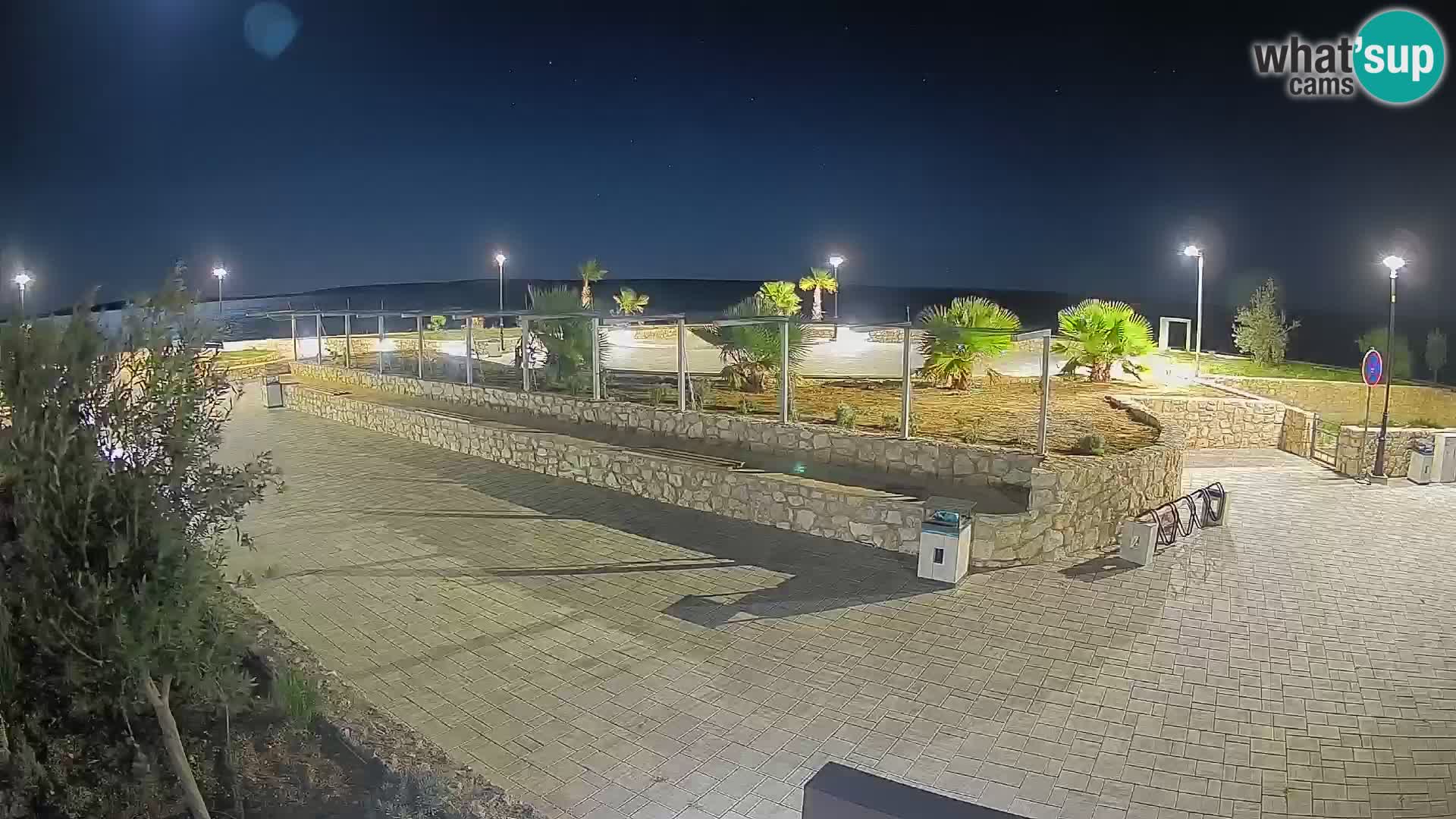 Webcam Mandre – Palco estivo Velika điga | Isola di Pag