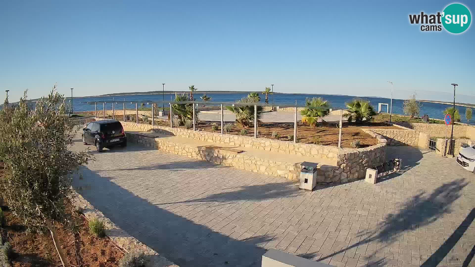 Mandre Summer Stage Webcam – Velika điga | Pag Island