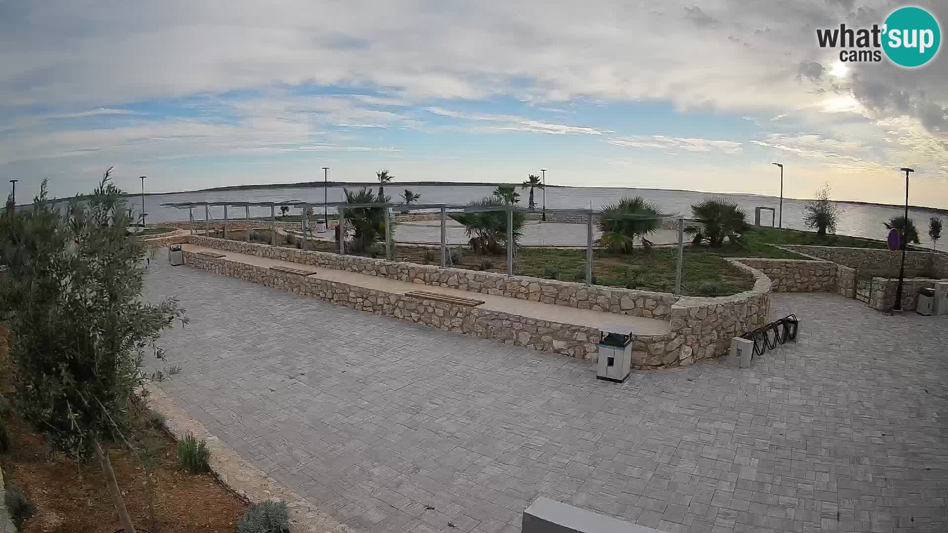 Mandre Summer Stage Webcam – Velika điga | Pag Island