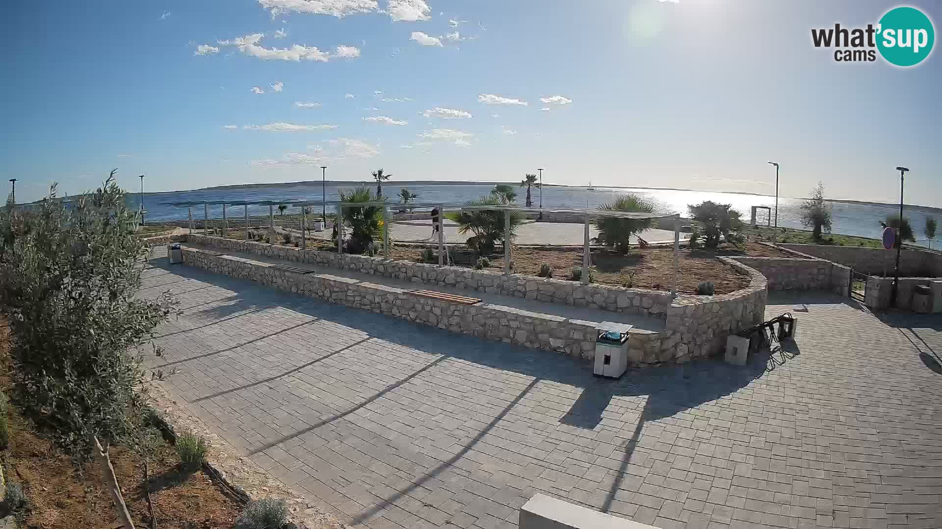 Webcam Mandre – Escenario de verano Velika điga | Isla de Pag