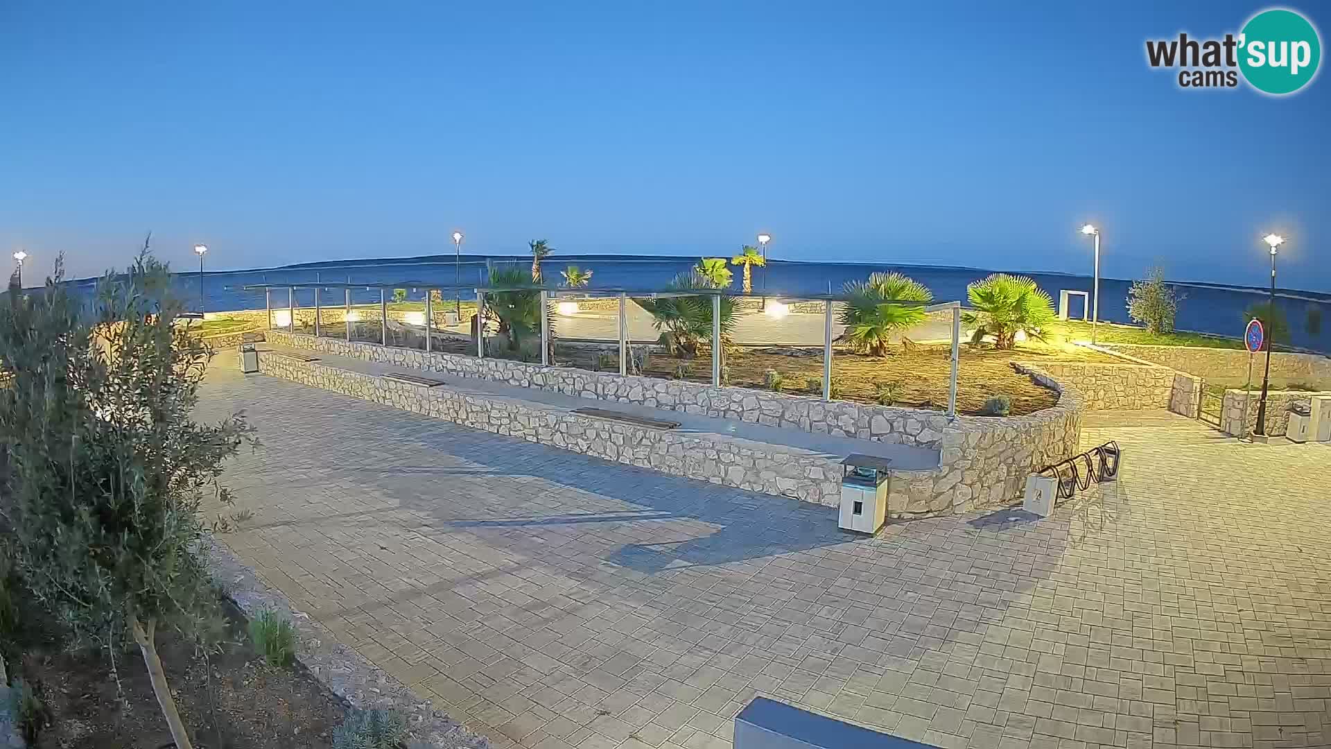 Mandre Sommerbühne Webcam – Velika điga | Insel Pag