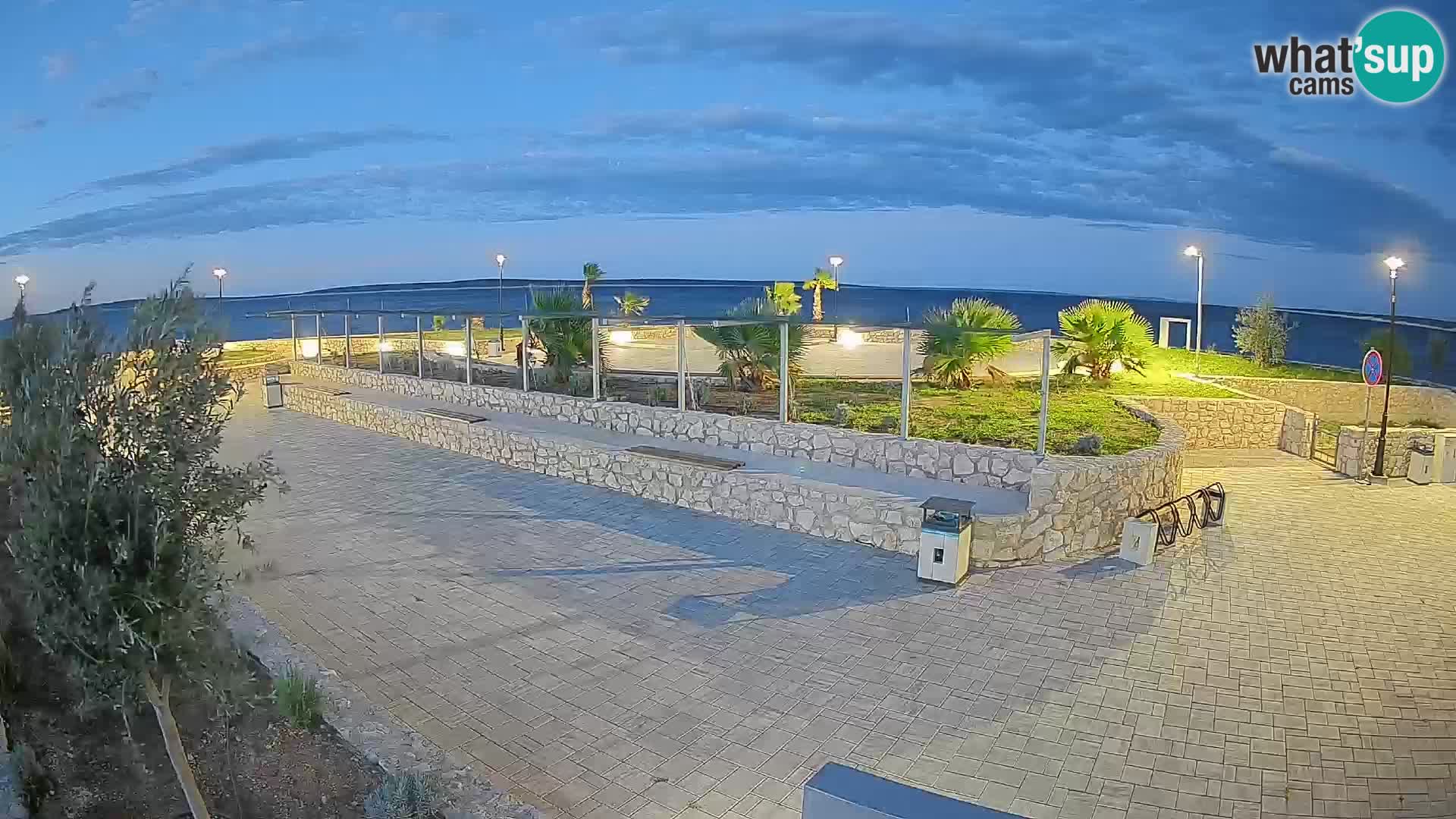 Mandre Summer Stage Webcam – Velika điga | Pag Island